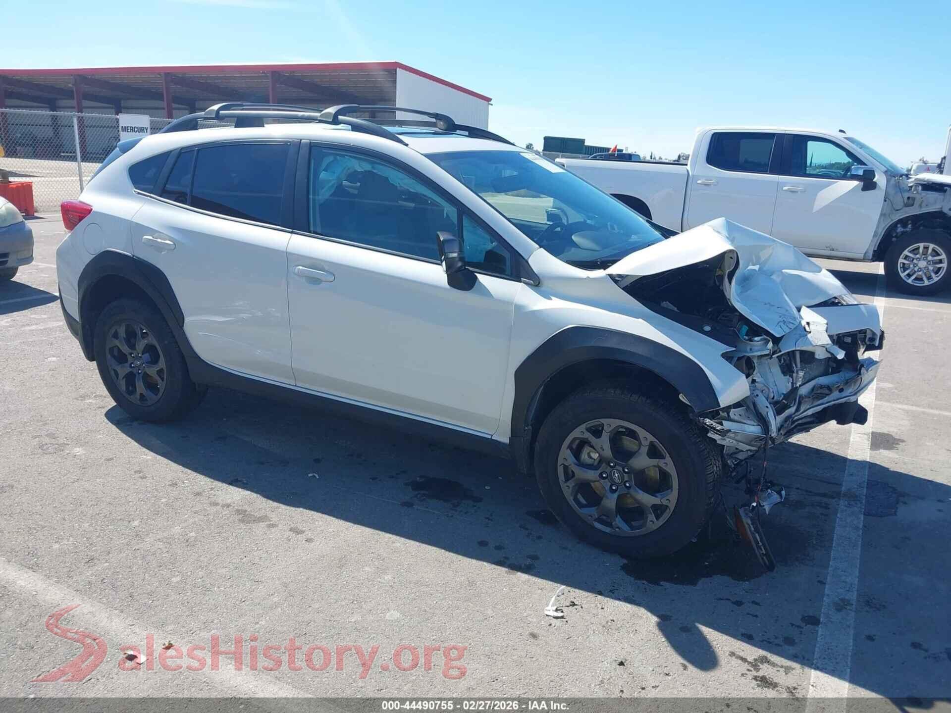 2022 SUBARU CROSSTREK — VIN JF2GTHSCXNH210921