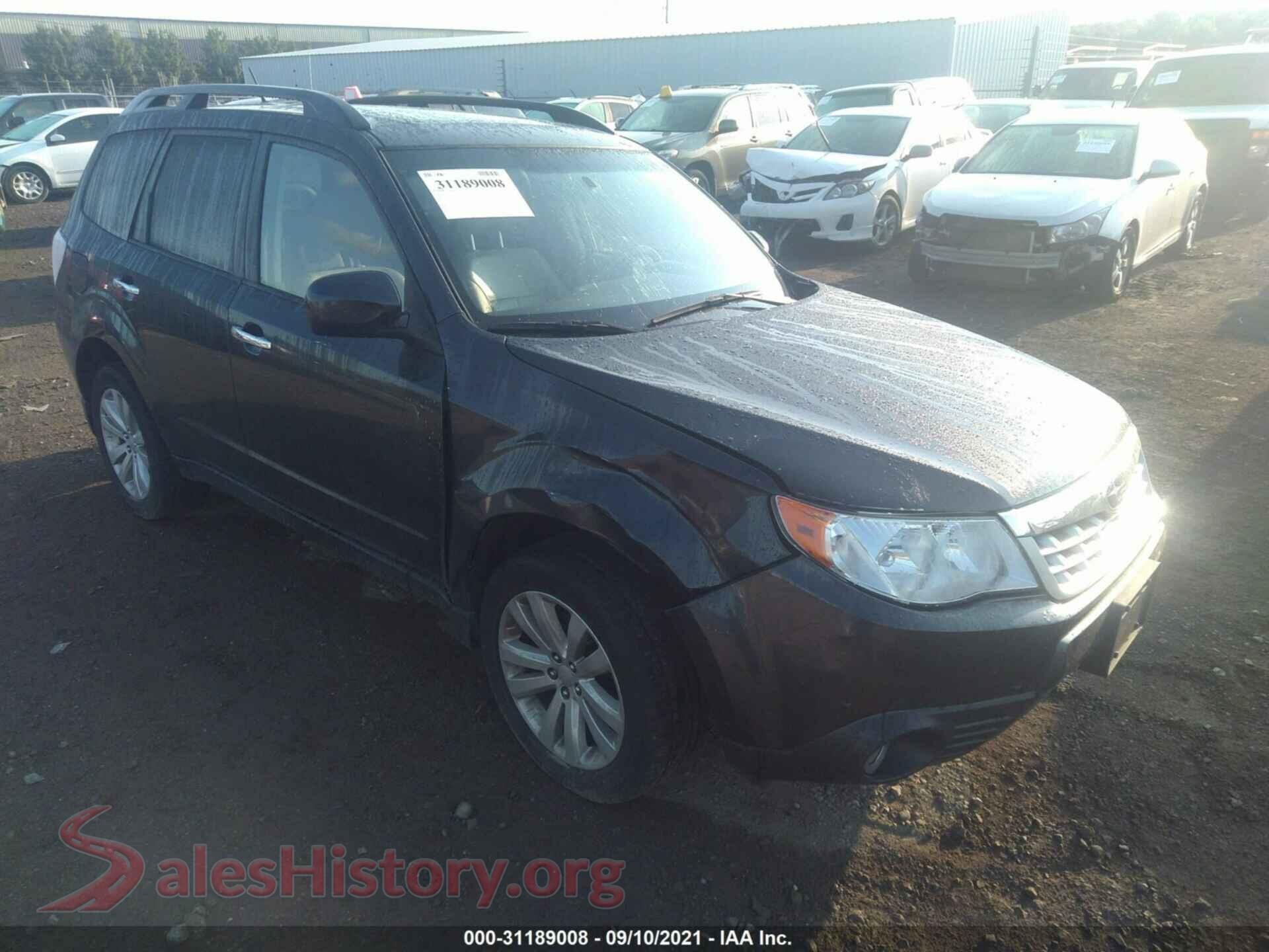 2011 SUBARU FORESTER — VIN JF2SHAEC5BH764751