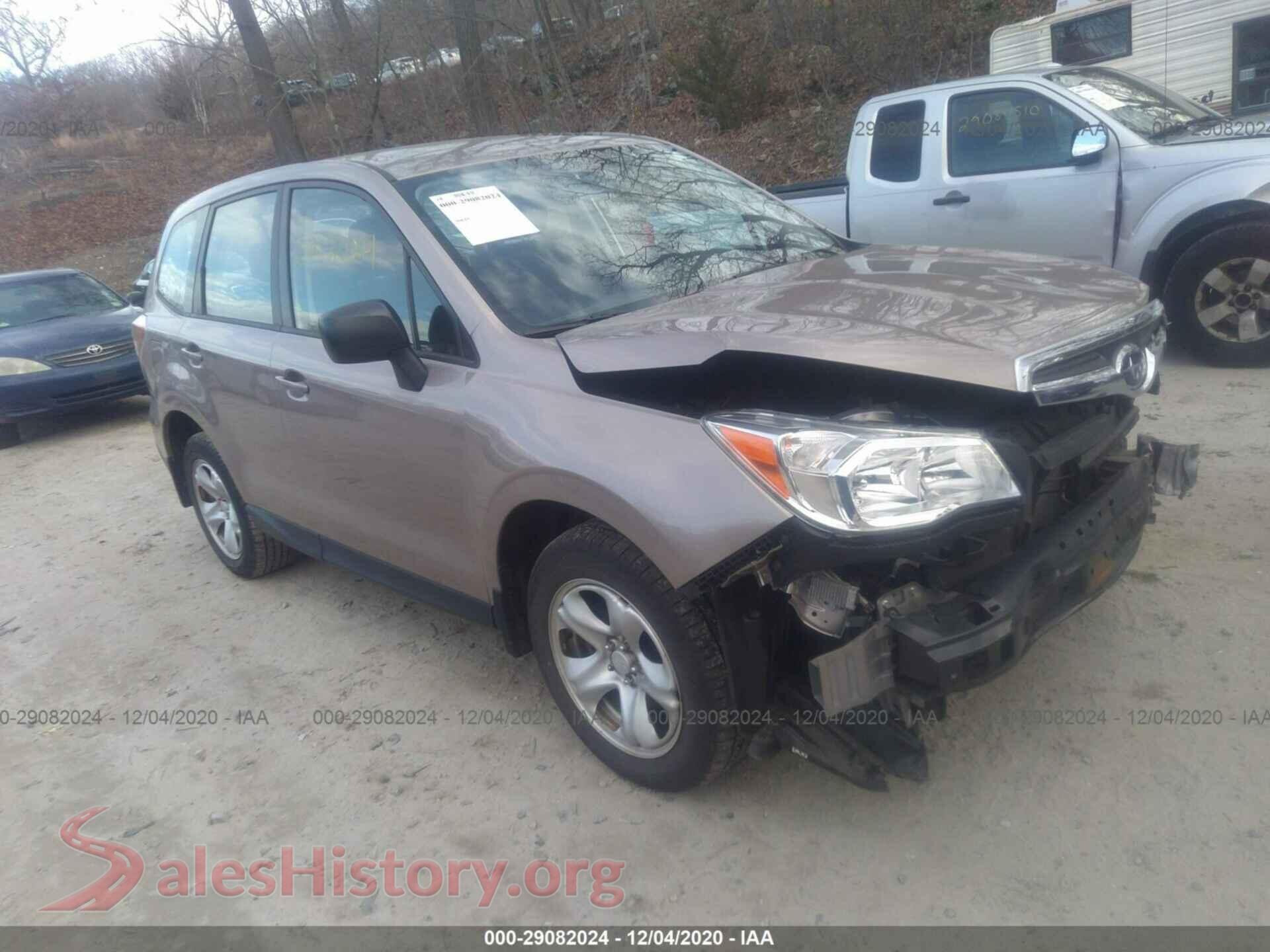 2014 SUBARU FORESTER — VIN JF2SJAAC0EH439536