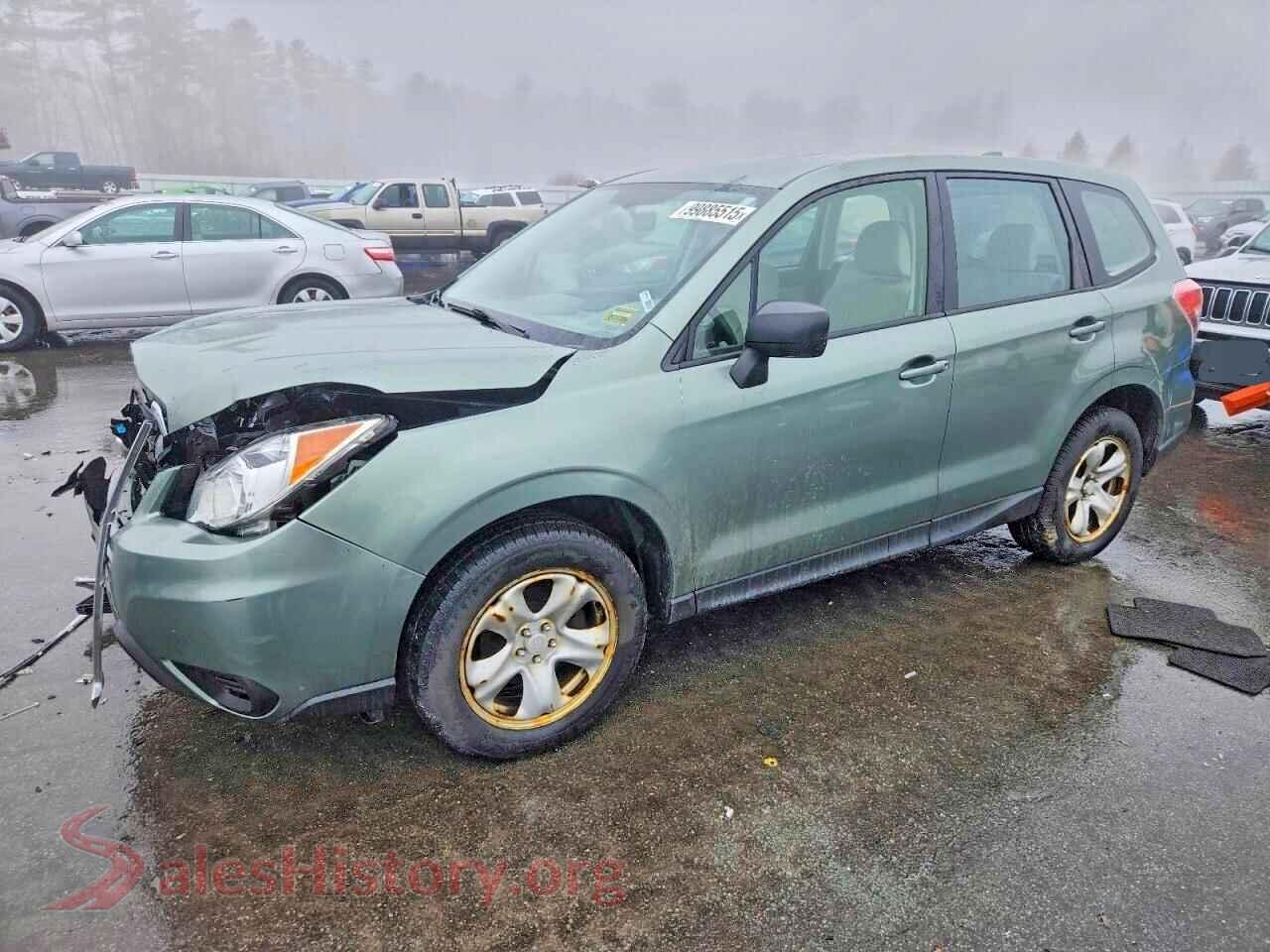2016 SUBARU FORESTER — VIN JF2SJAAC6GG433460