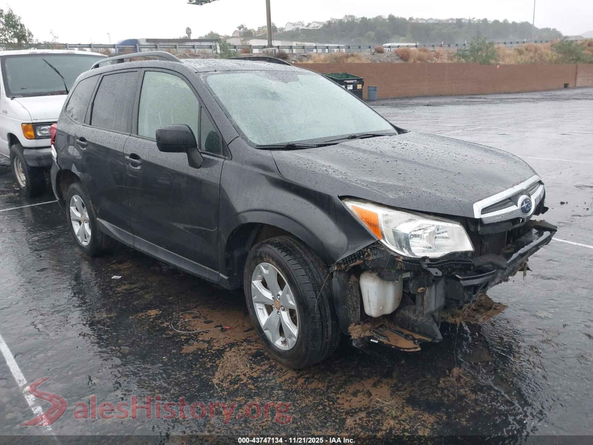 2015 SUBARU FORESTER — VIN JF2SJABC0FH824076