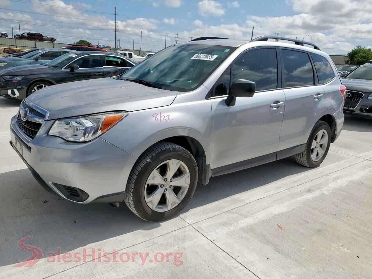 2016 SUBARU FORESTER — VIN JF2SJABC1GH428479