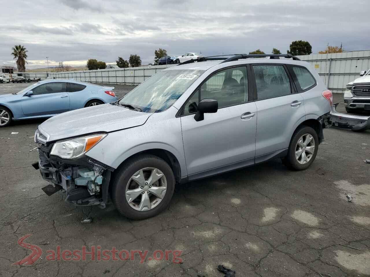 2016 SUBARU FORESTER — VIN JF2SJABC1GH547326