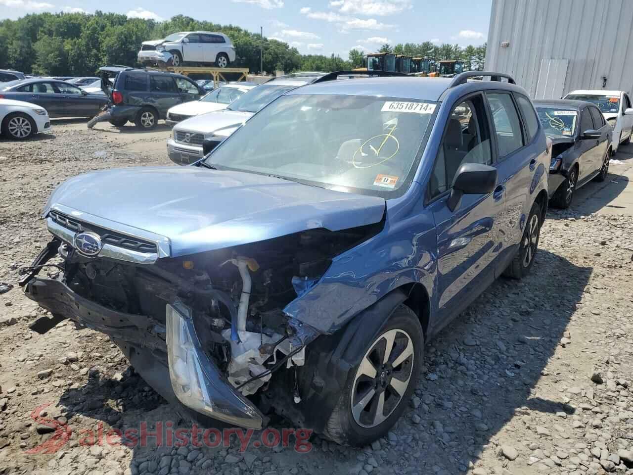 2018 SUBARU FORESTER — VIN JF2SJABC2JH486897