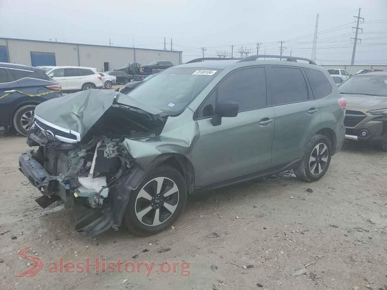 2017 SUBARU FORESTER — VIN JF2SJABC4HH458898
