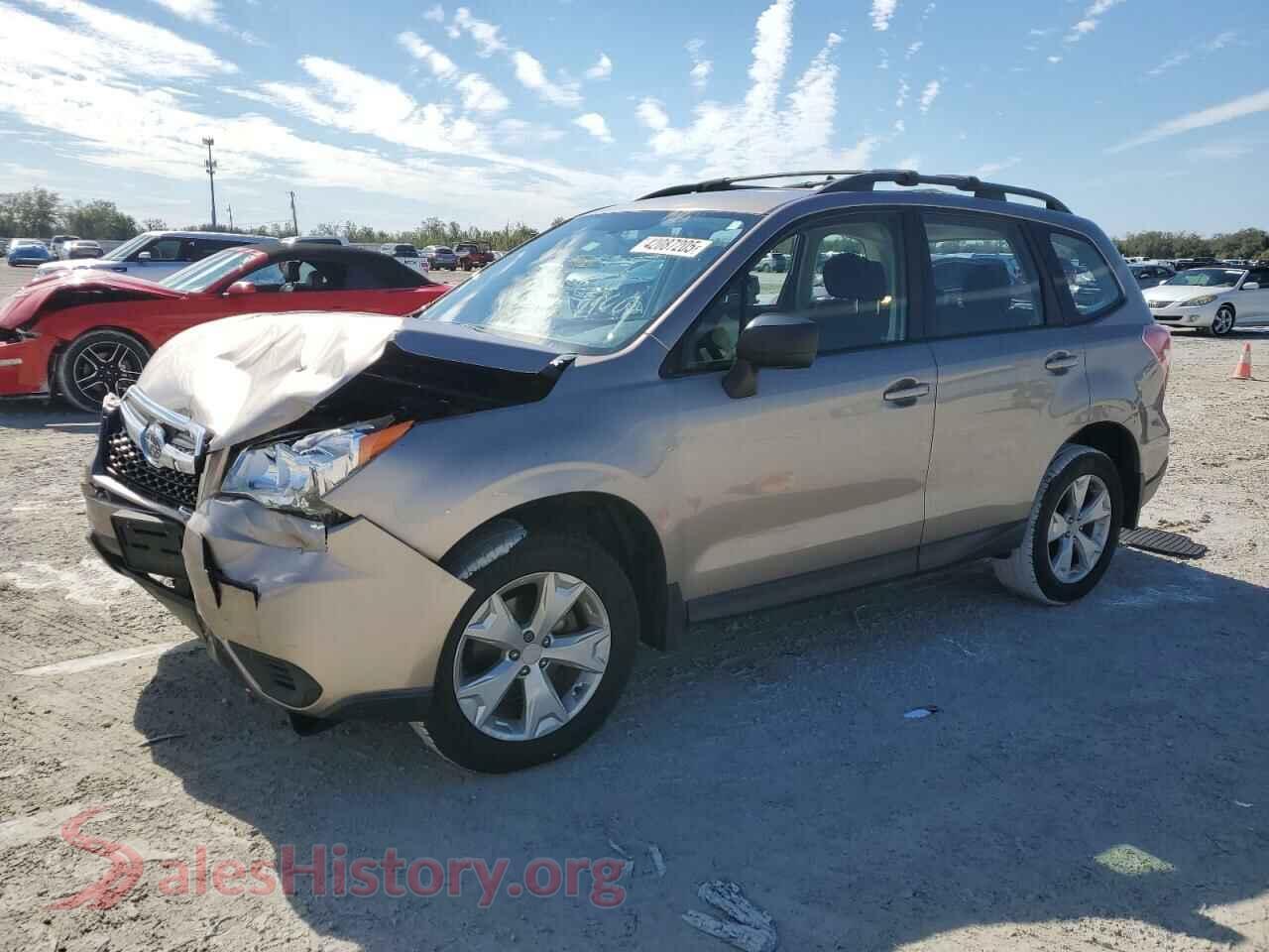 2016 SUBARU FORESTER — VIN JF2SJABC5GH555171
