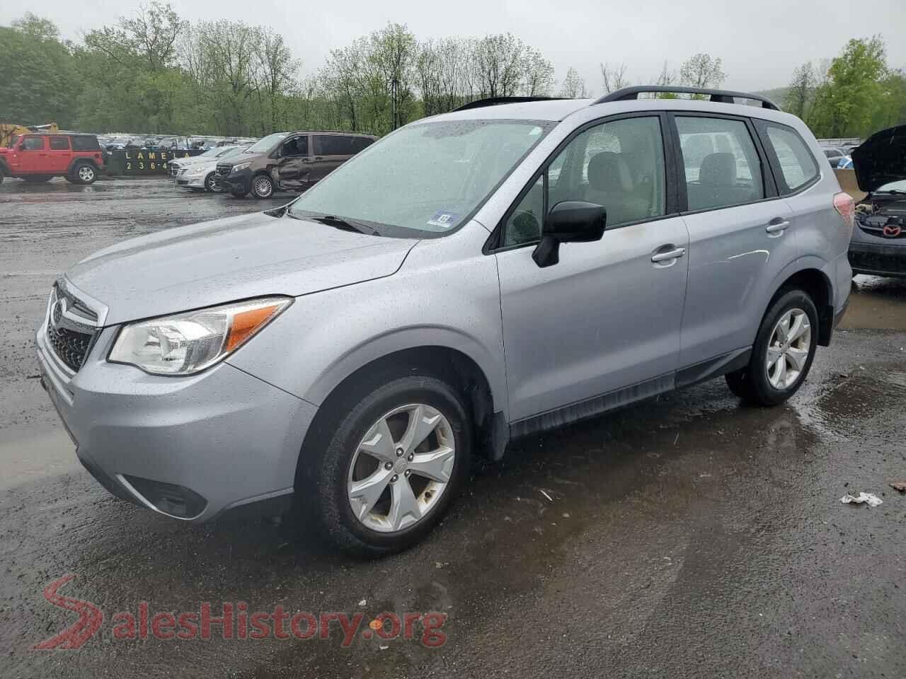 2016 SUBARU FORESTER — VIN JF2SJABC6GH450784