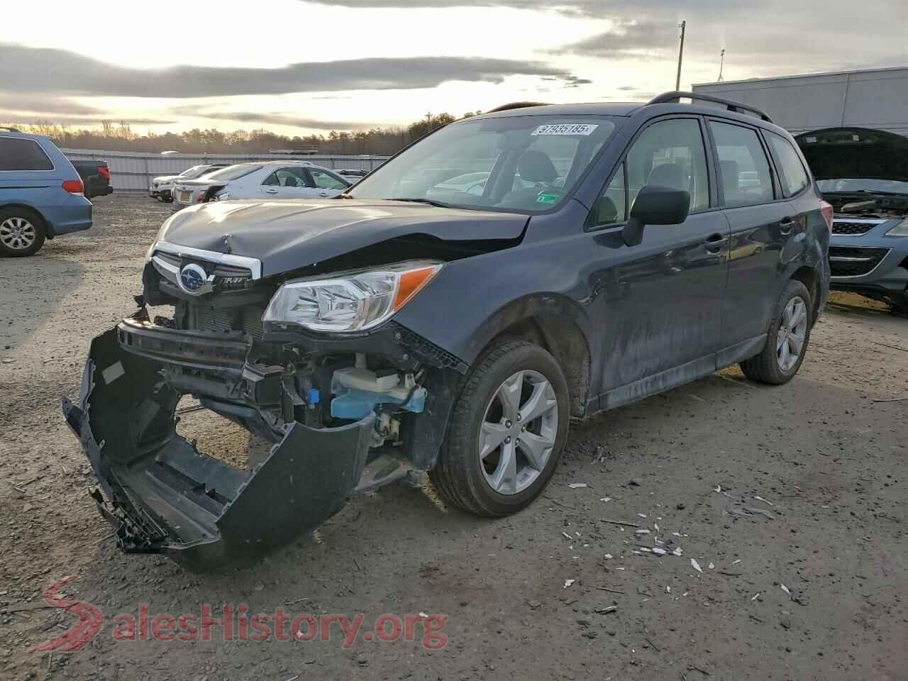 2016 SUBARU FORESTER — VIN JF2SJABC7GH441009