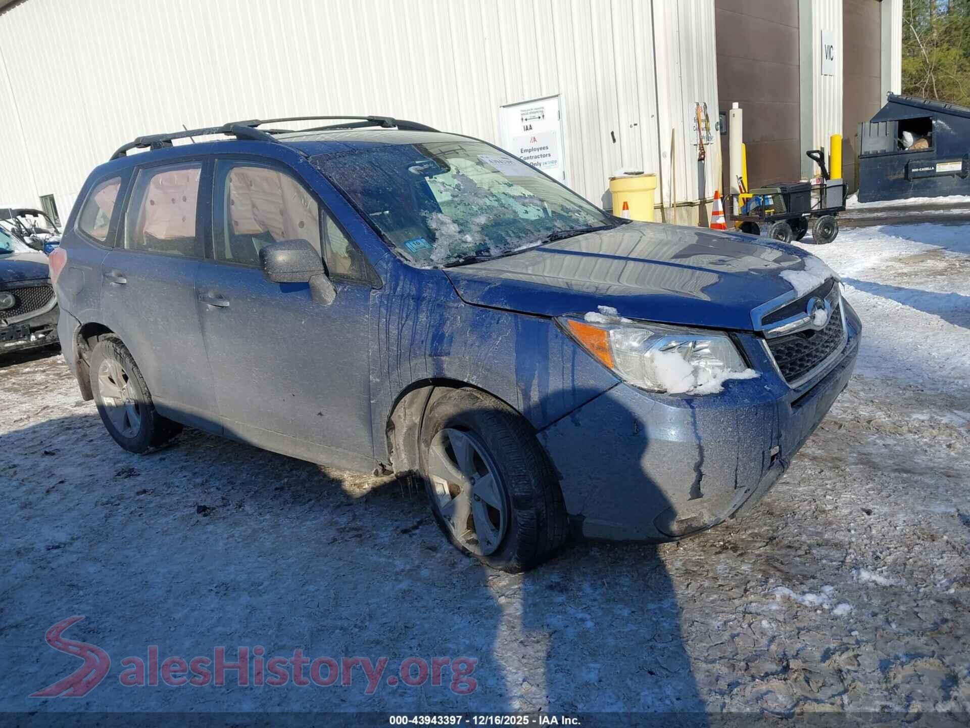 2015 SUBARU FORESTER — VIN JF2SJABC9FH807759