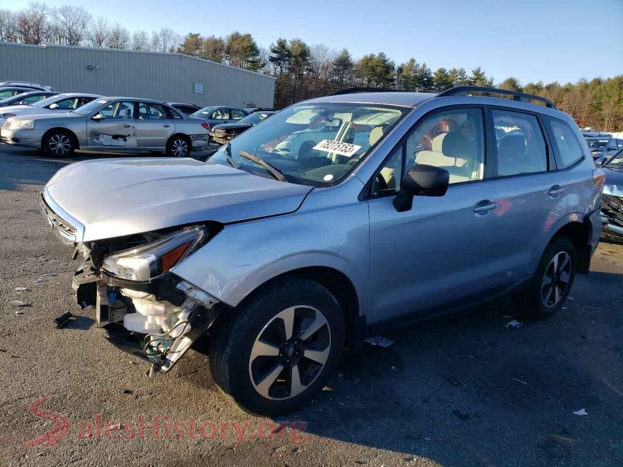 2018 SUBARU FORESTER — VIN JF2SJABC9JH527039