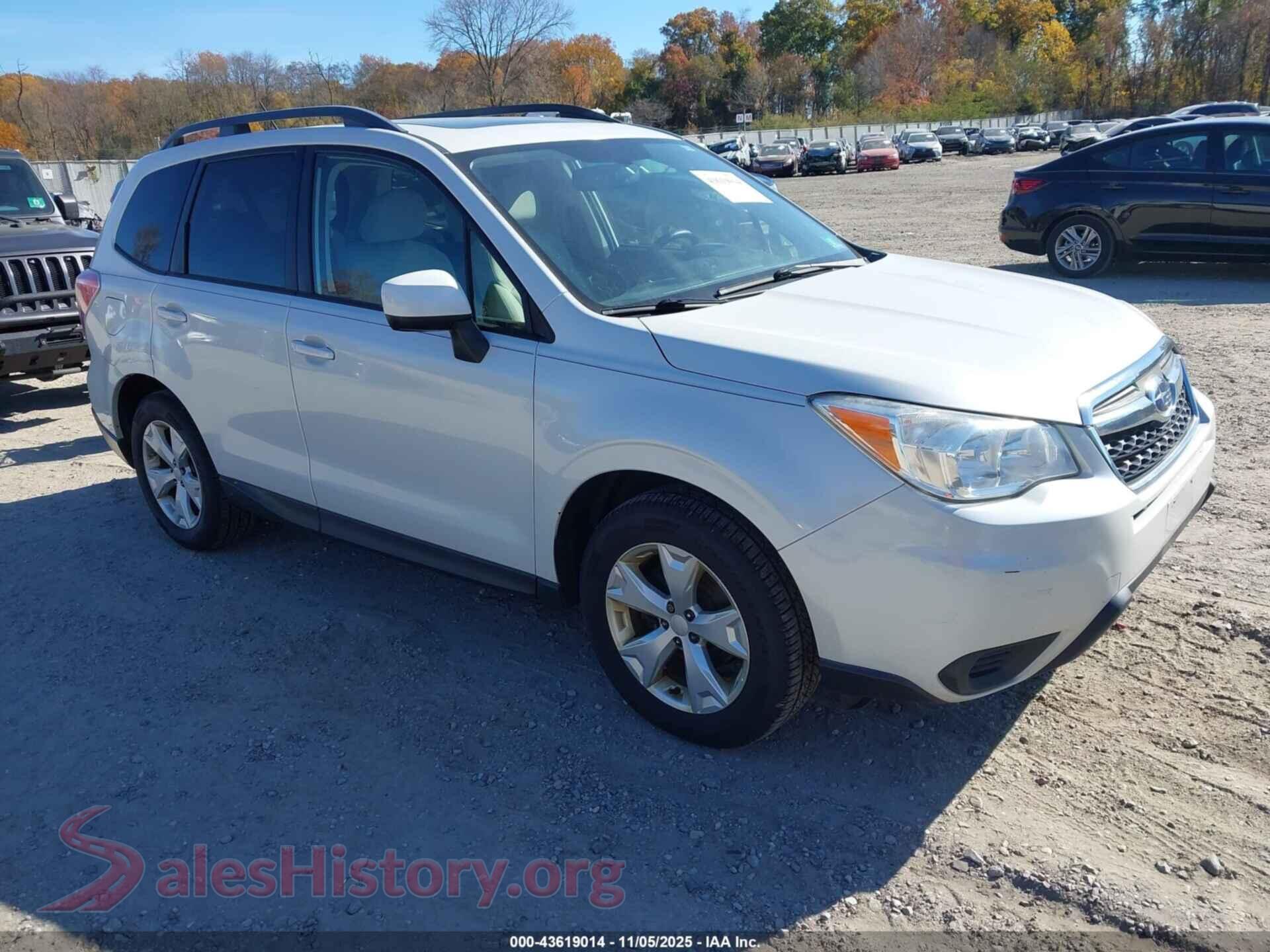 2015 SUBARU FORESTER — VIN JF2SJADC0FH403455
