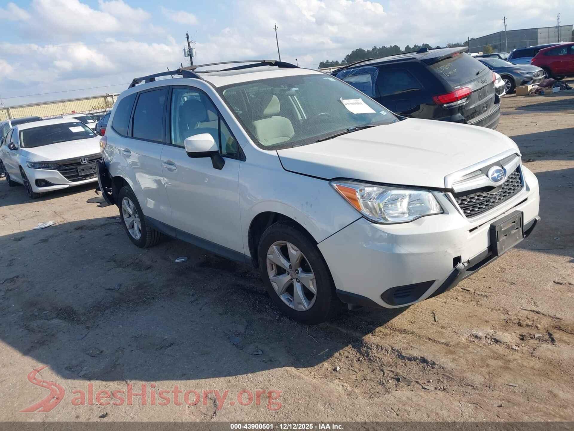 2015 SUBARU FORESTER — VIN JF2SJADC1FH816226