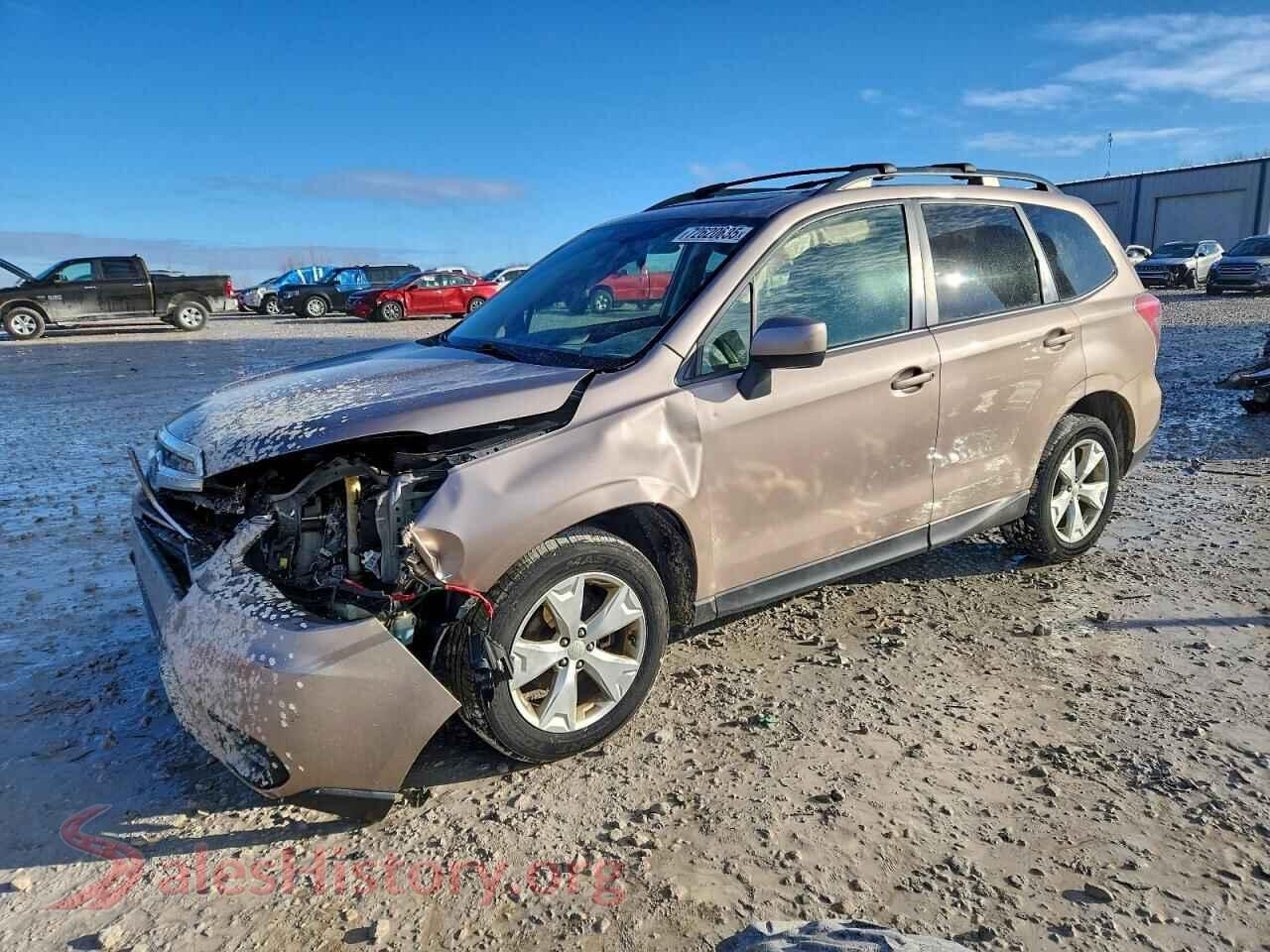 2016 SUBARU FORESTER — VIN JF2SJADC2GH539944