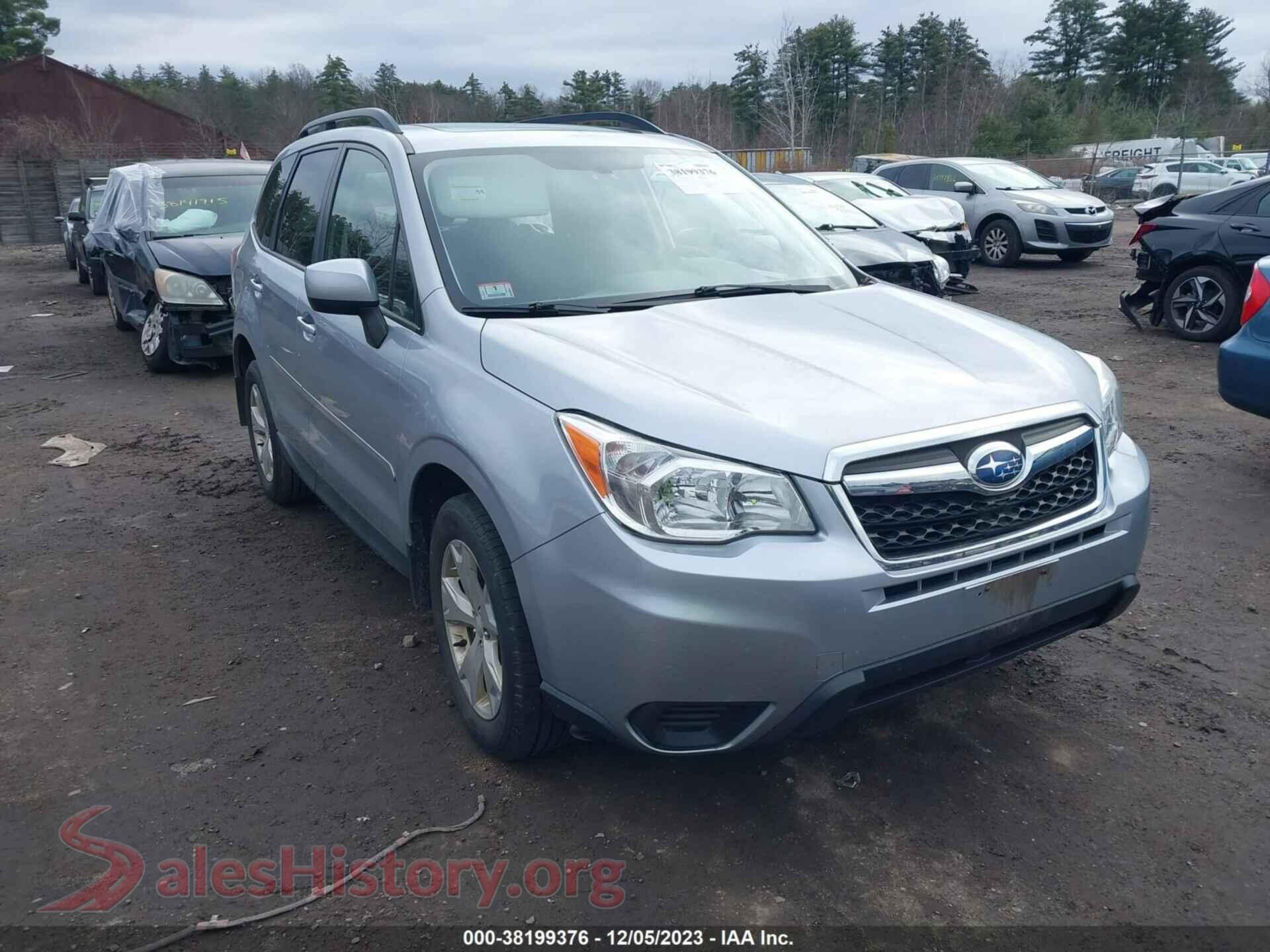 2015 SUBARU FORESTER — VIN JF2SJADC4FH834753