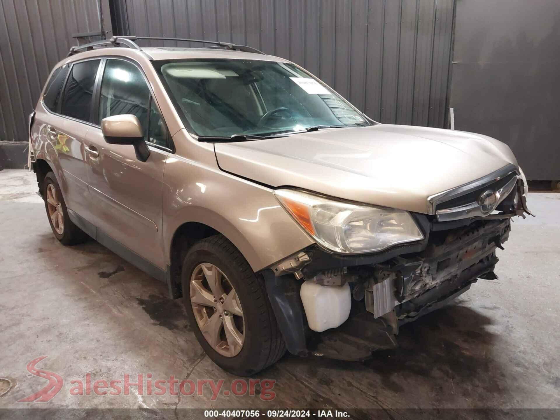 2015 SUBARU FORESTER — VIN JF2SJADC5FH496859