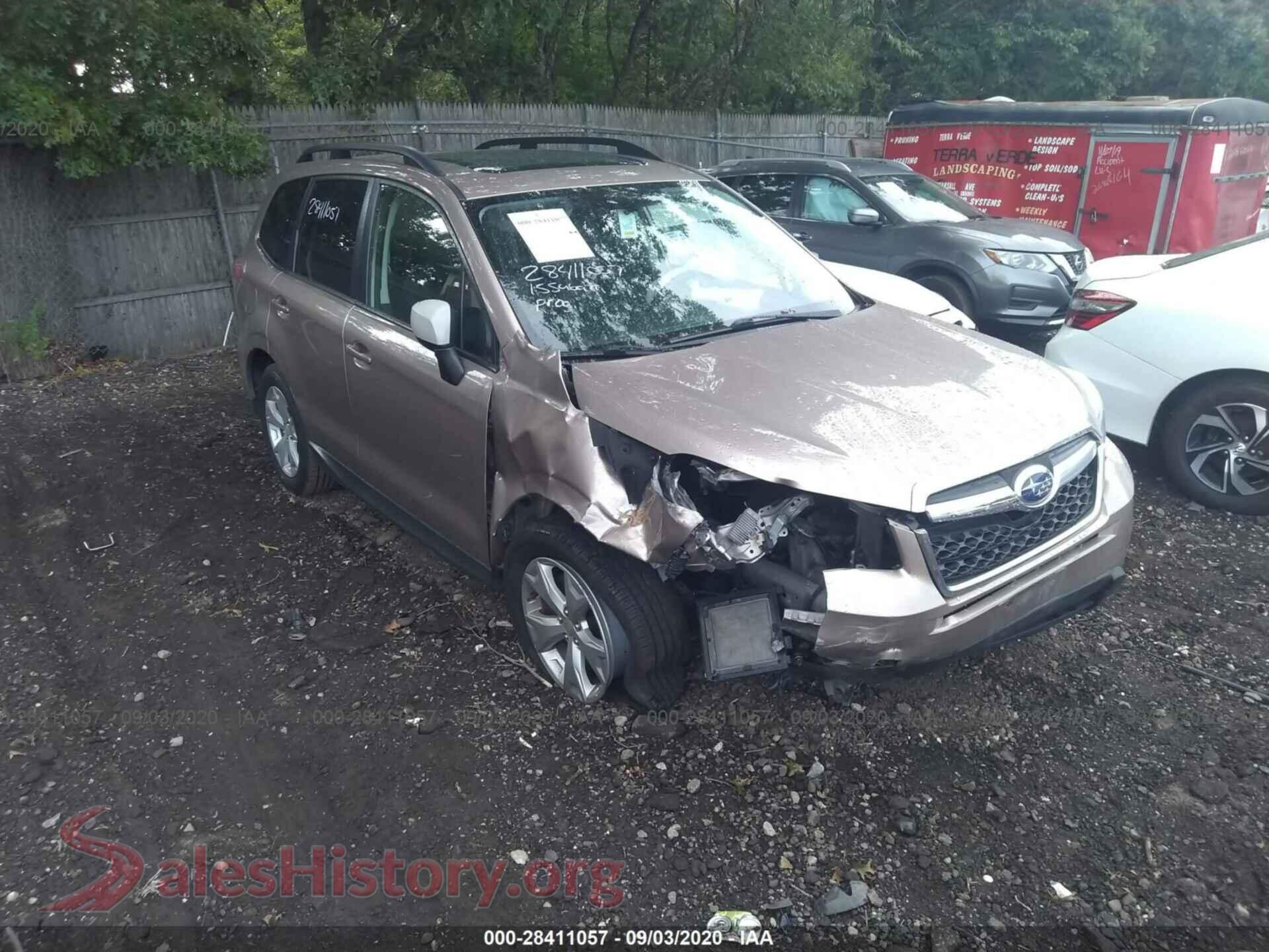 2015 SUBARU FORESTER — VIN JF2SJADC5FH588134