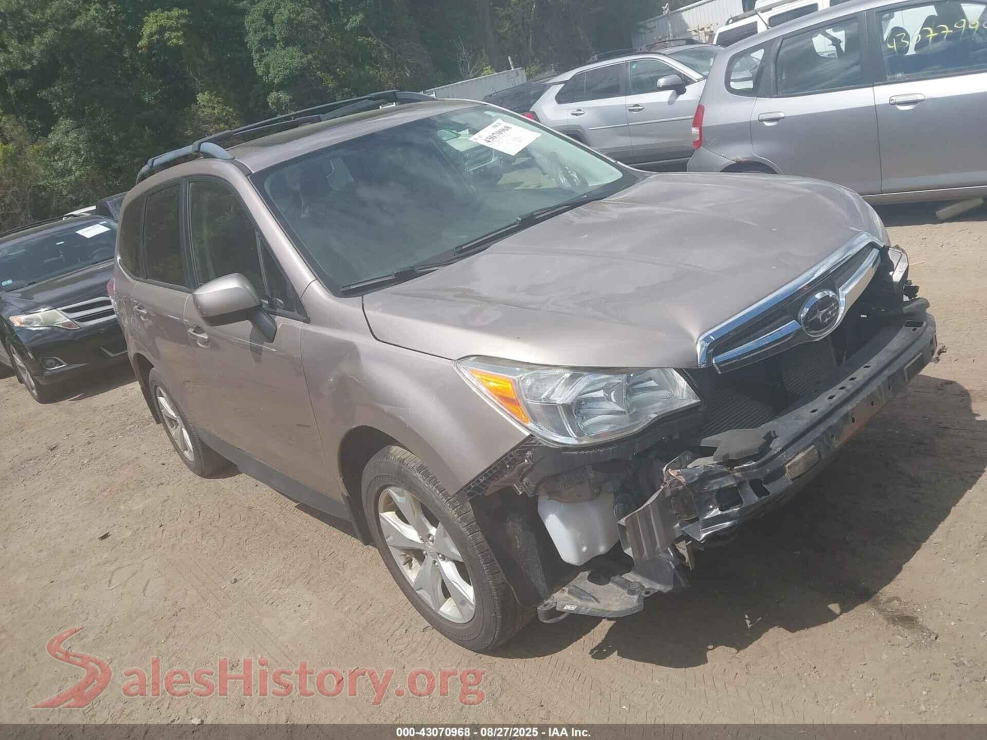 2015 SUBARU FORESTER — VIN JF2SJADC9FH519415
