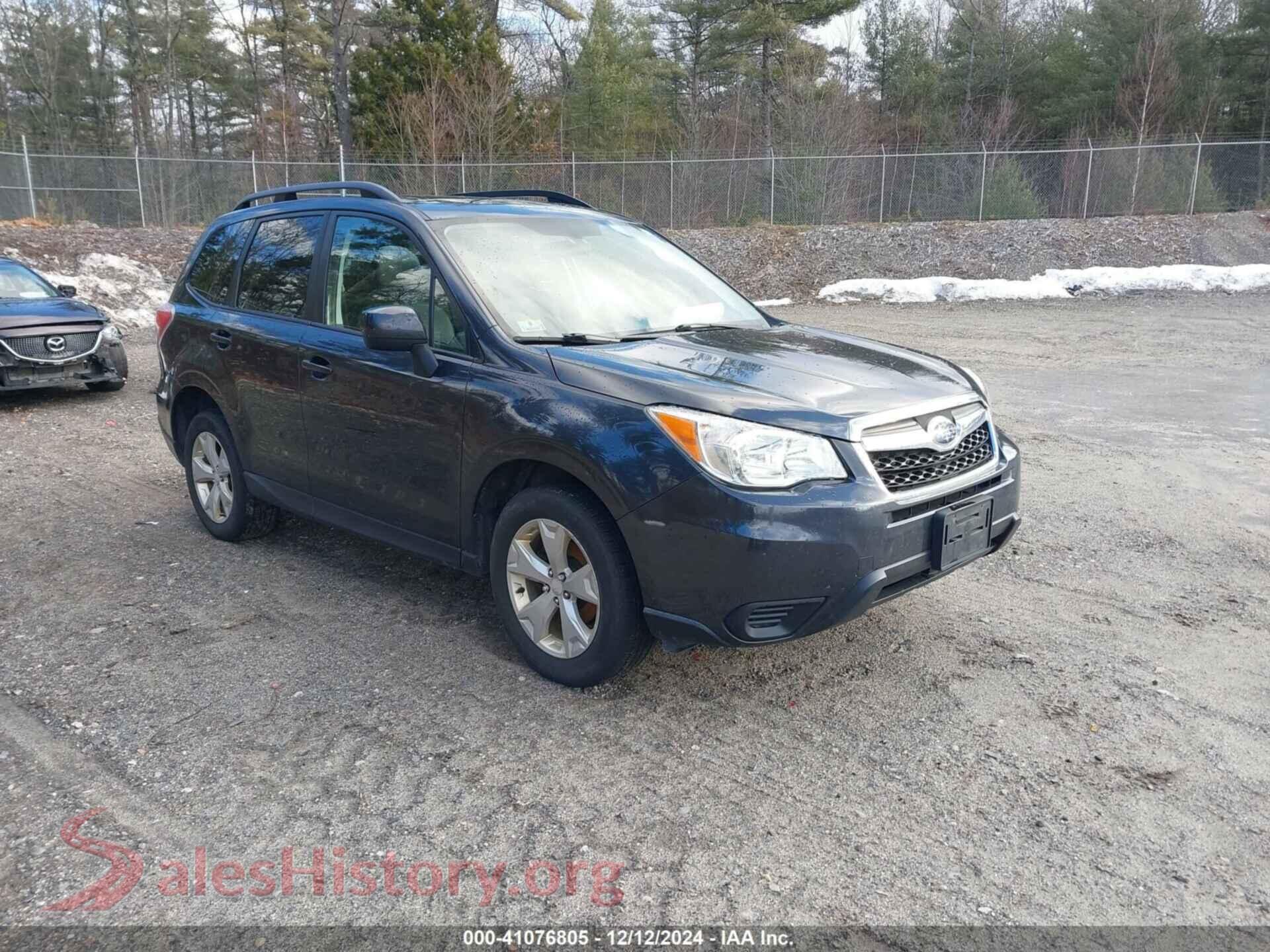 2016 SUBARU FORESTER — VIN JF2SJADCXGG425762
