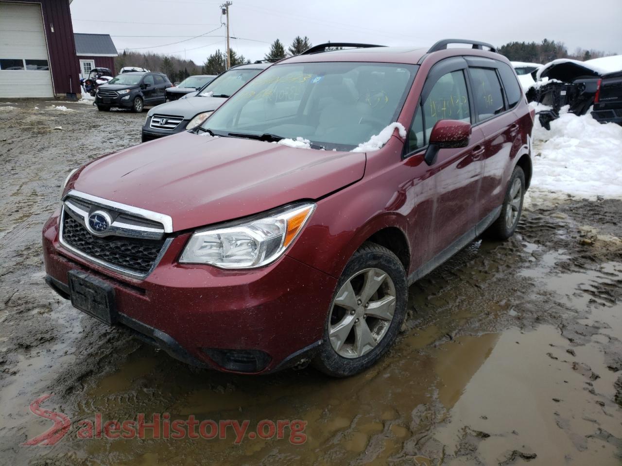2016 SUBARU FORESTER — VIN JF2SJADCXGH446041