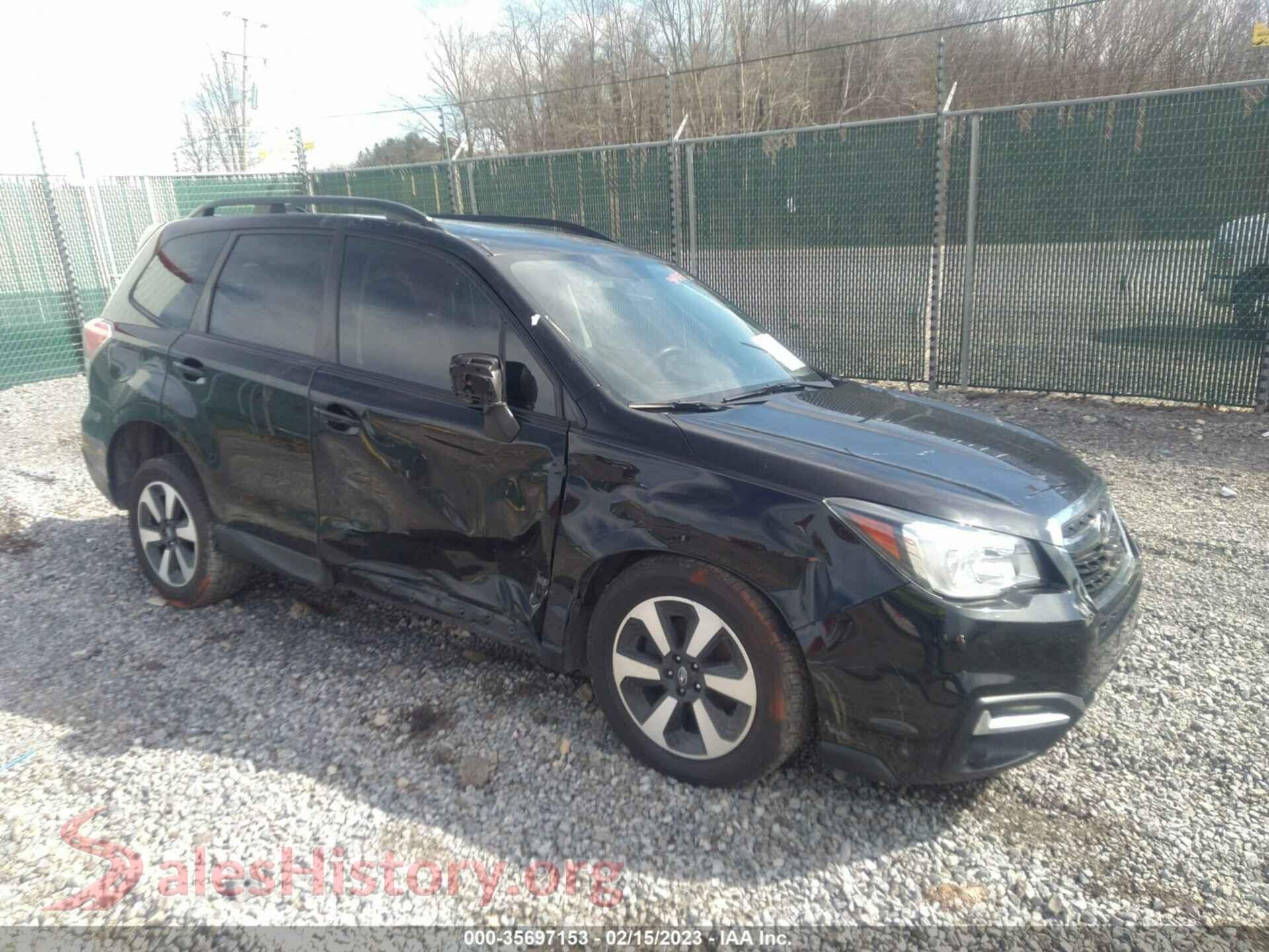 2017 SUBARU FORESTER — VIN JF2SJAECXHH409880
