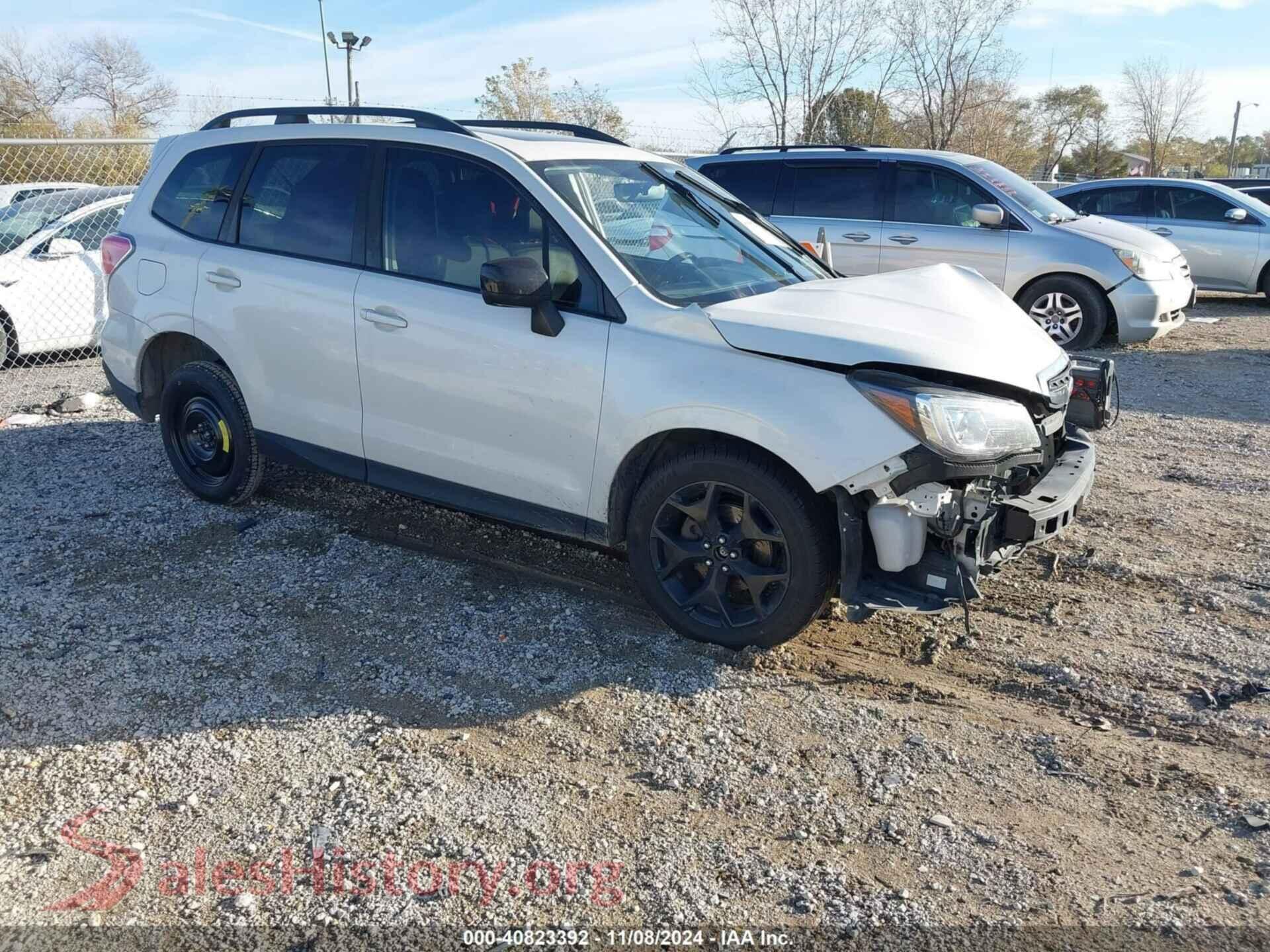 2018 SUBARU FORESTER — VIN JF2SJAECXJH485881