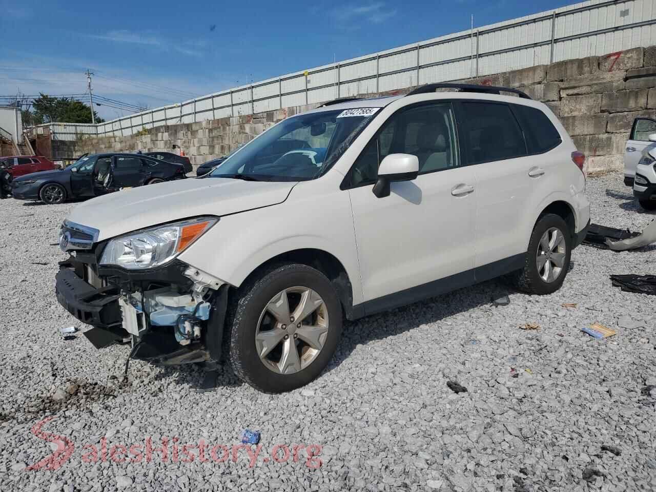 2016 SUBARU FORESTER — VIN JF2SJAFC0GH554312
