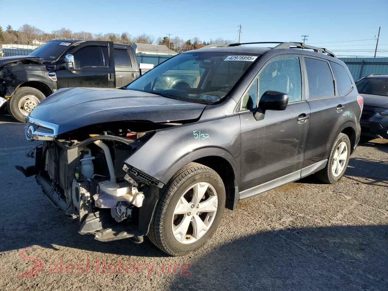 2015 SUBARU FORESTER — VIN JF2SJAFC1FH837445