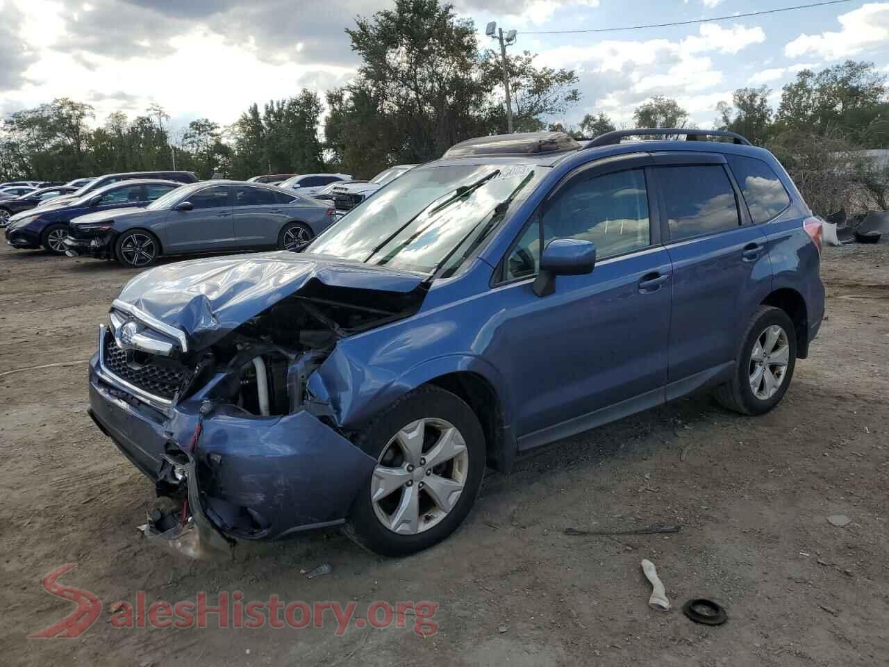 2014 SUBARU FORESTER — VIN JF2SJAGC0EH500844