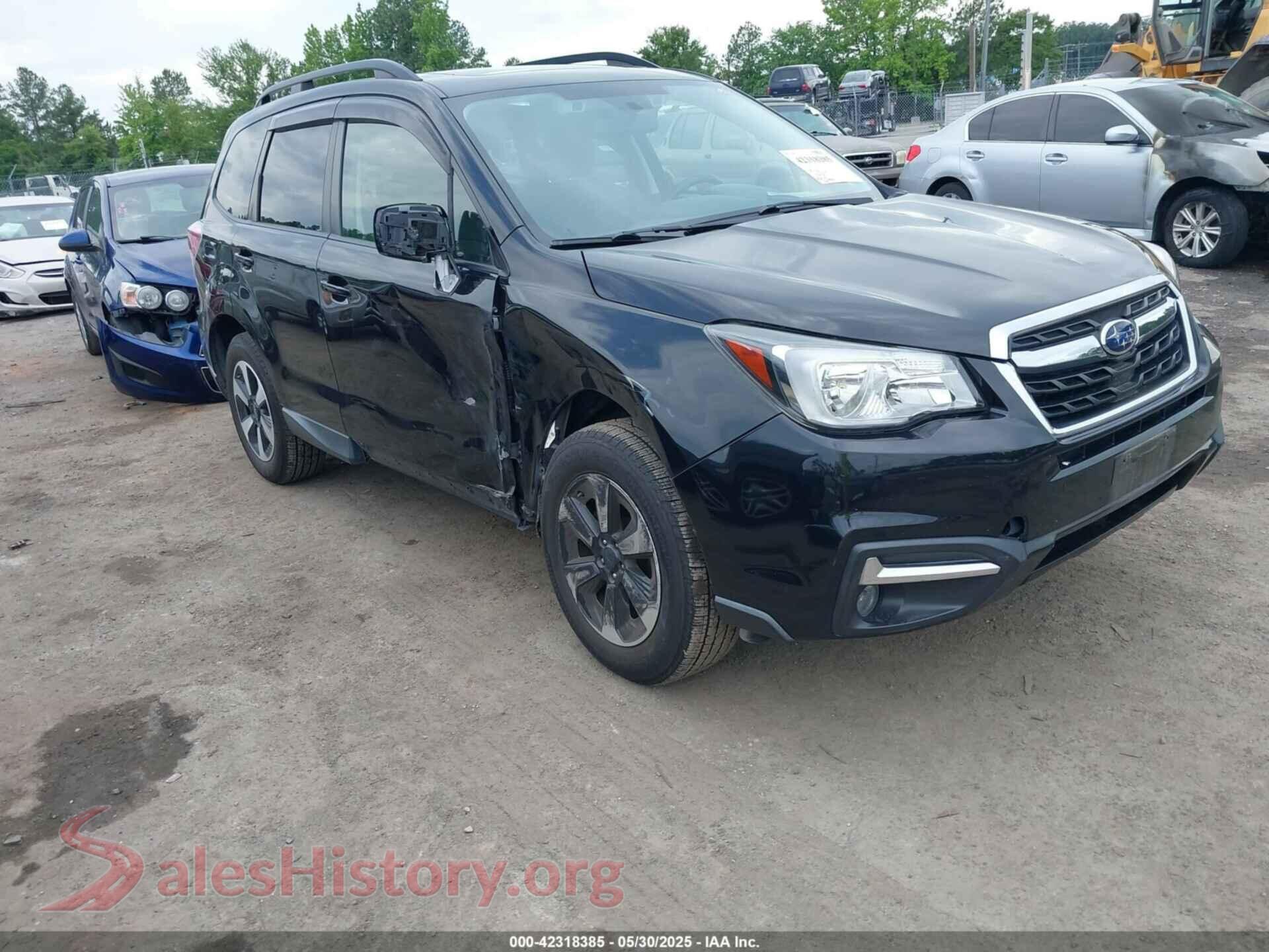 2018 SUBARU FORESTER — VIN JF2SJAGC0JH547723