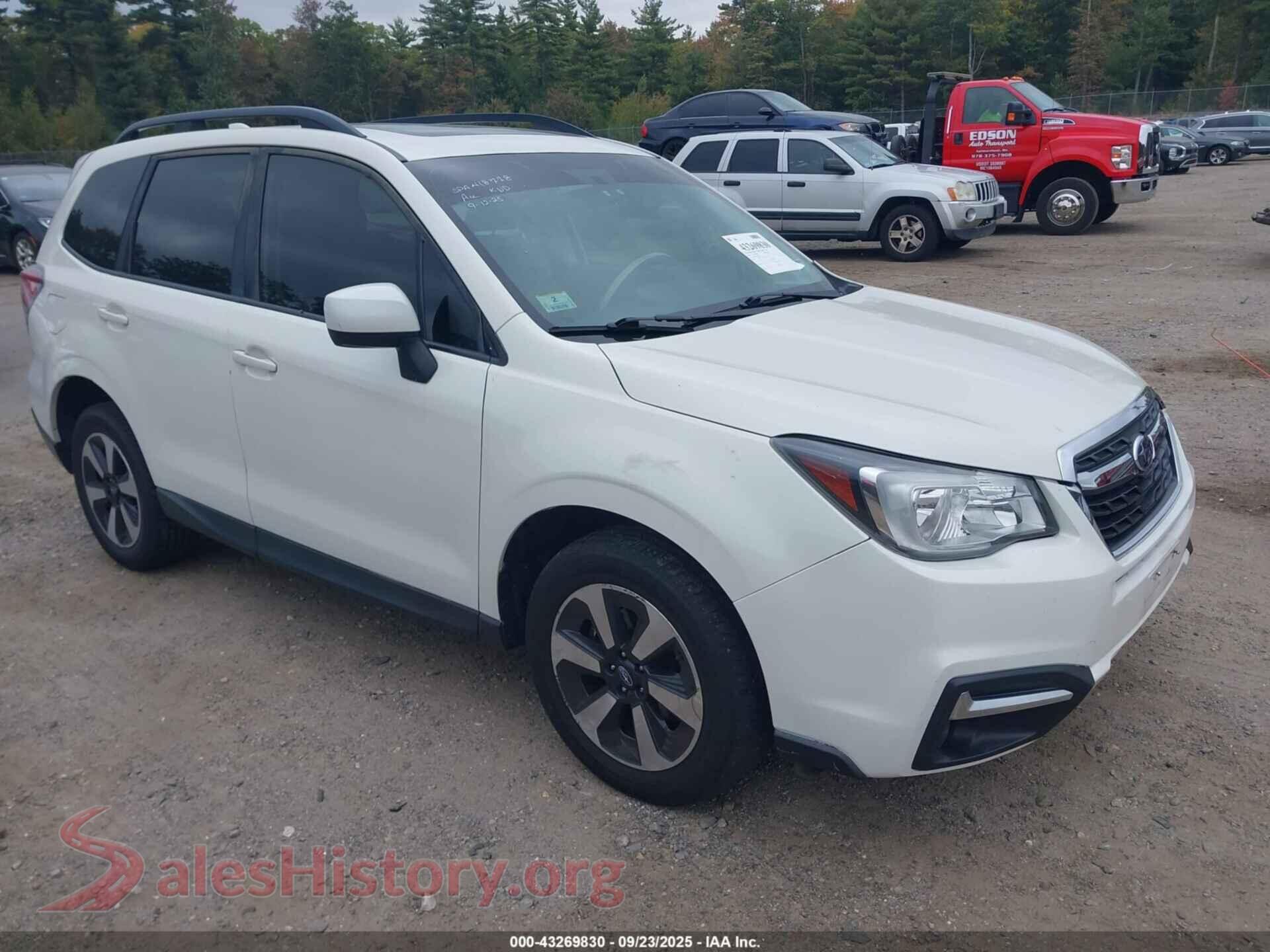 2018 SUBARU FORESTER — VIN JF2SJAGC1JH496457