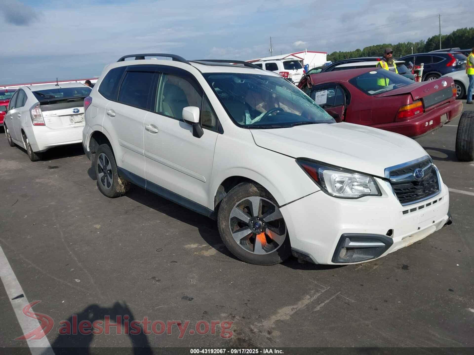 2018 SUBARU FORESTER — VIN JF2SJAGC2JH510981