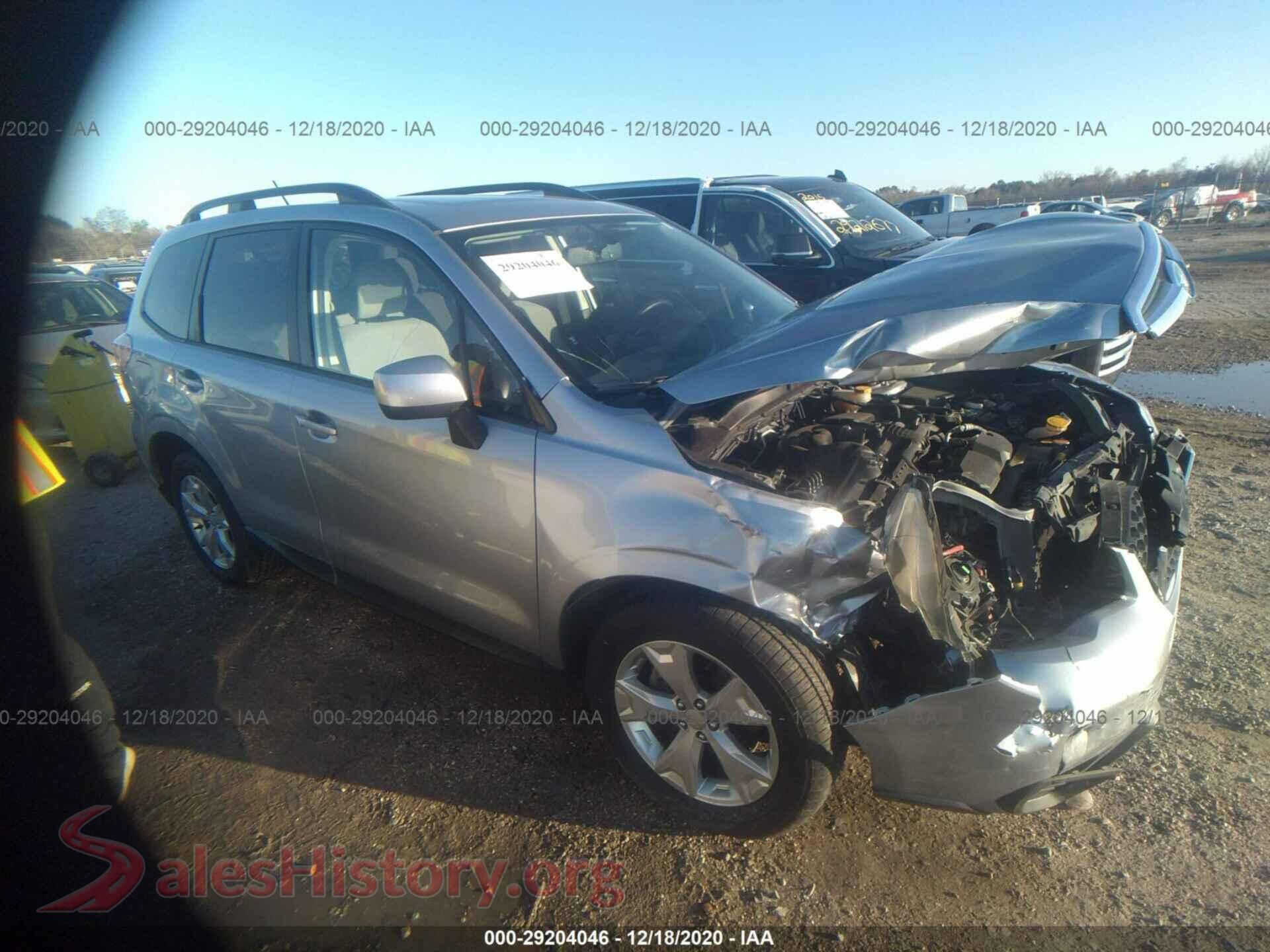 2014 SUBARU FORESTER — VIN JF2SJAGC6EH480583