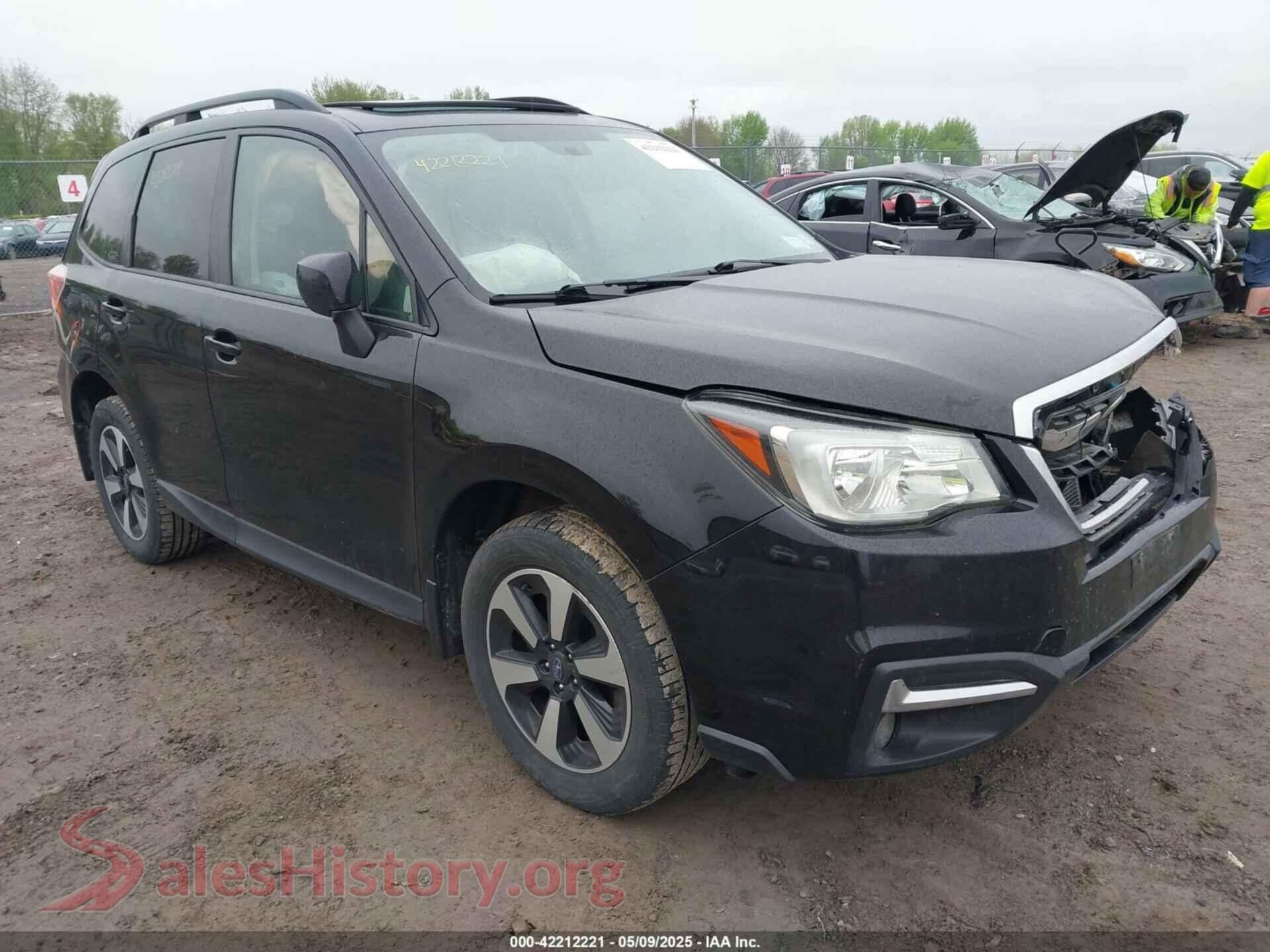 2018 SUBARU FORESTER — VIN JF2SJAGC6JH615216