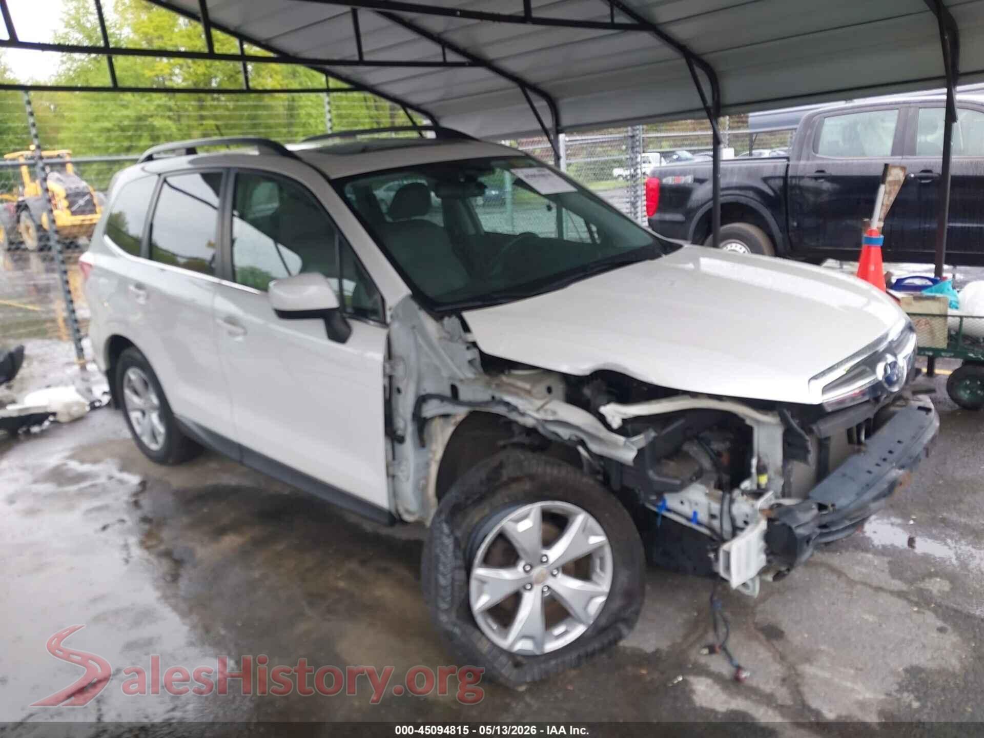 2015 SUBARU FORESTER — VIN JF2SJAHC3FH814486