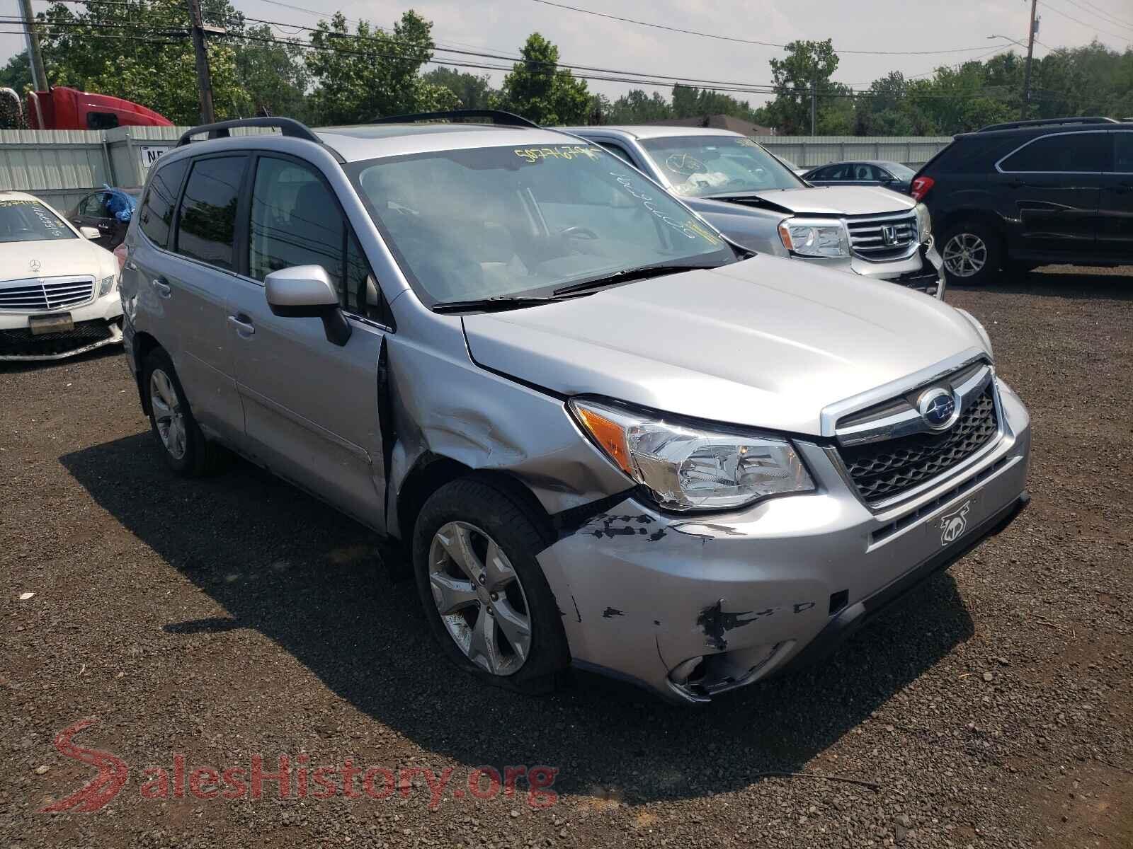 2014 SUBARU FORESTER — VIN JF2SJAHC7EH500872