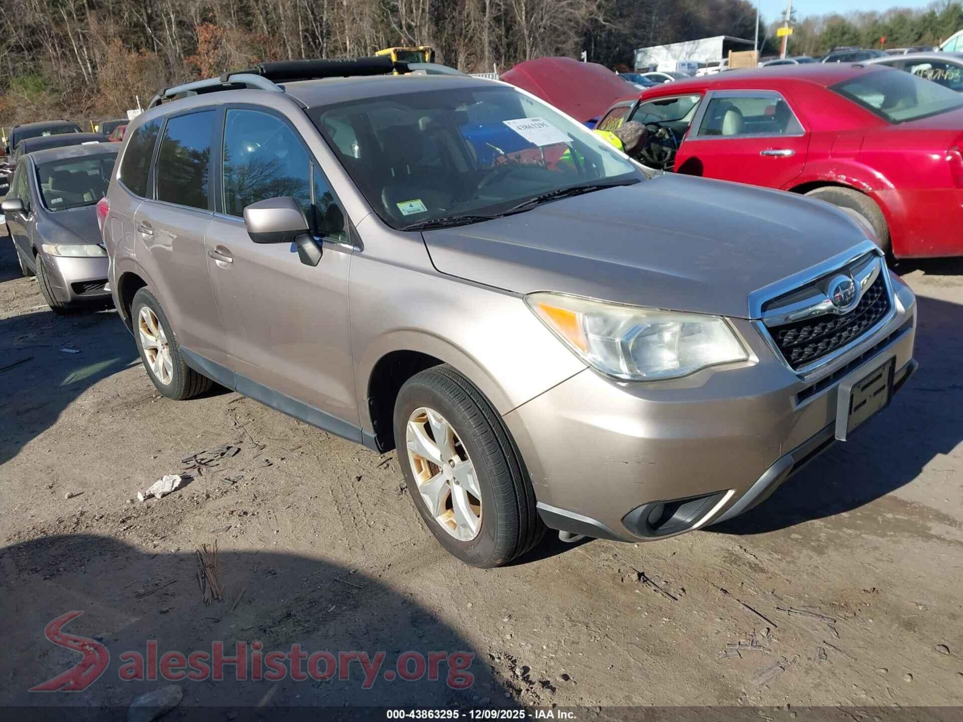 2015 SUBARU FORESTER — VIN JF2SJAHC7FH474128