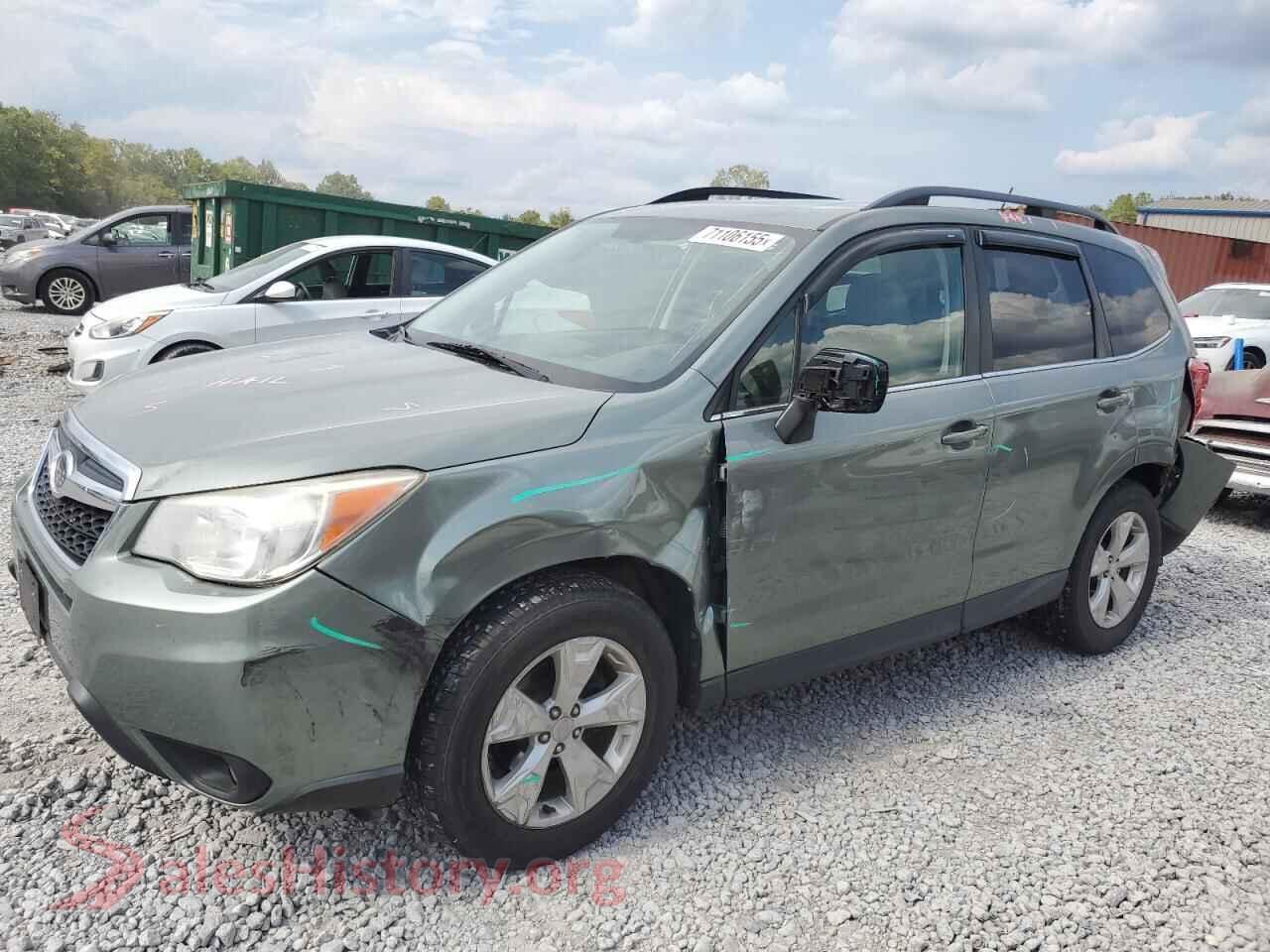 2015 SUBARU FORESTER — VIN JF2SJAHCXFH460725