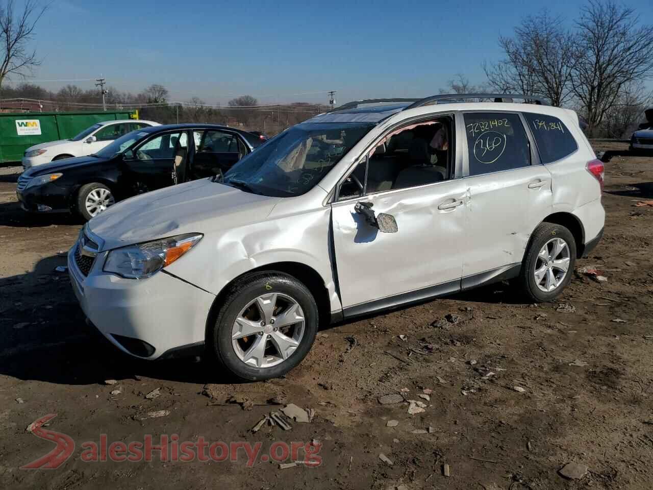 2014 SUBARU FORESTER — VIN JF2SJAJC0EH541421
