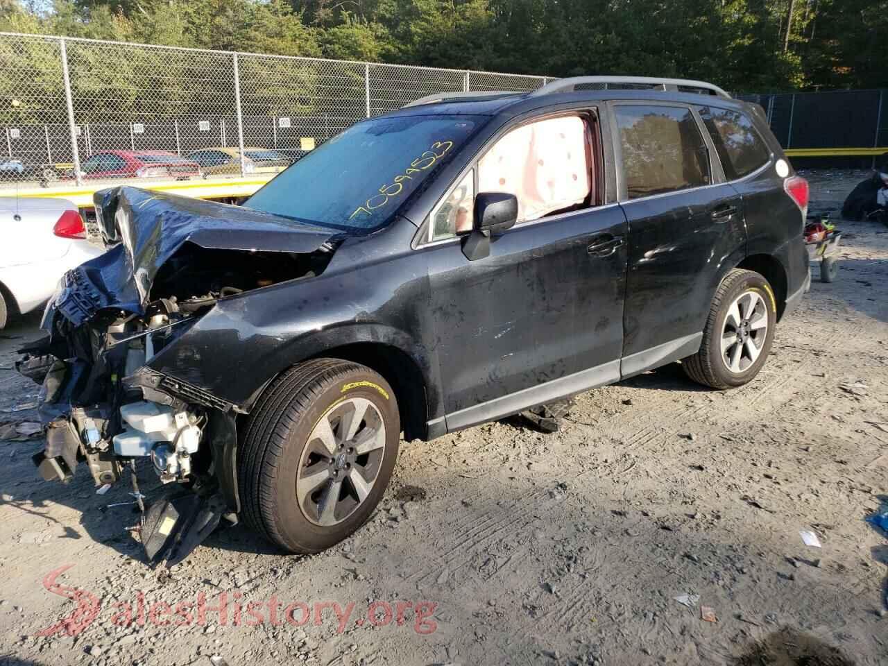 2017 SUBARU FORESTER — VIN JF2SJAJC1HH408588