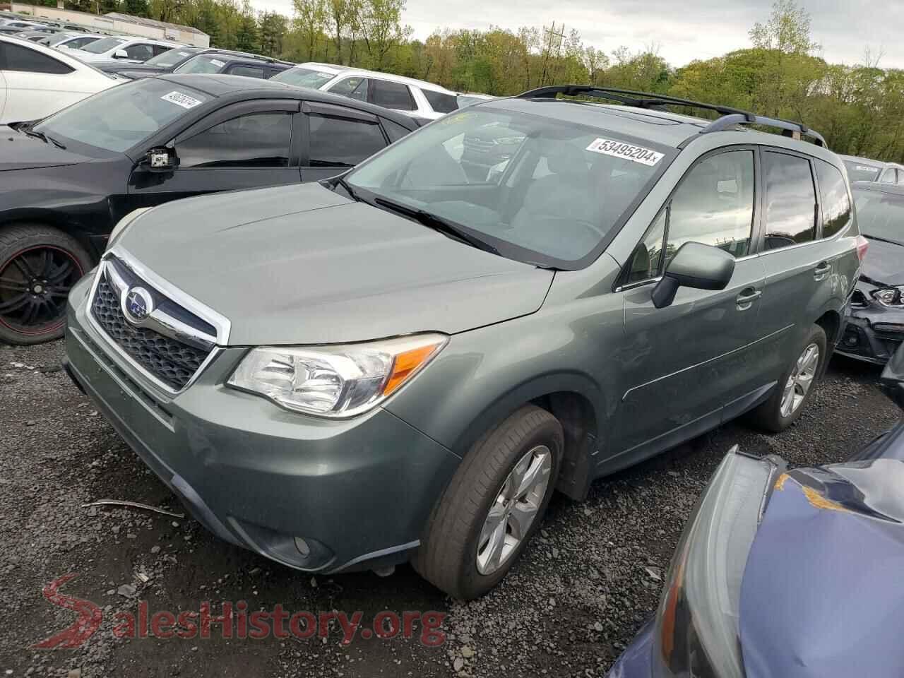 2014 SUBARU FORESTER — VIN JF2SJAJC5EH443999