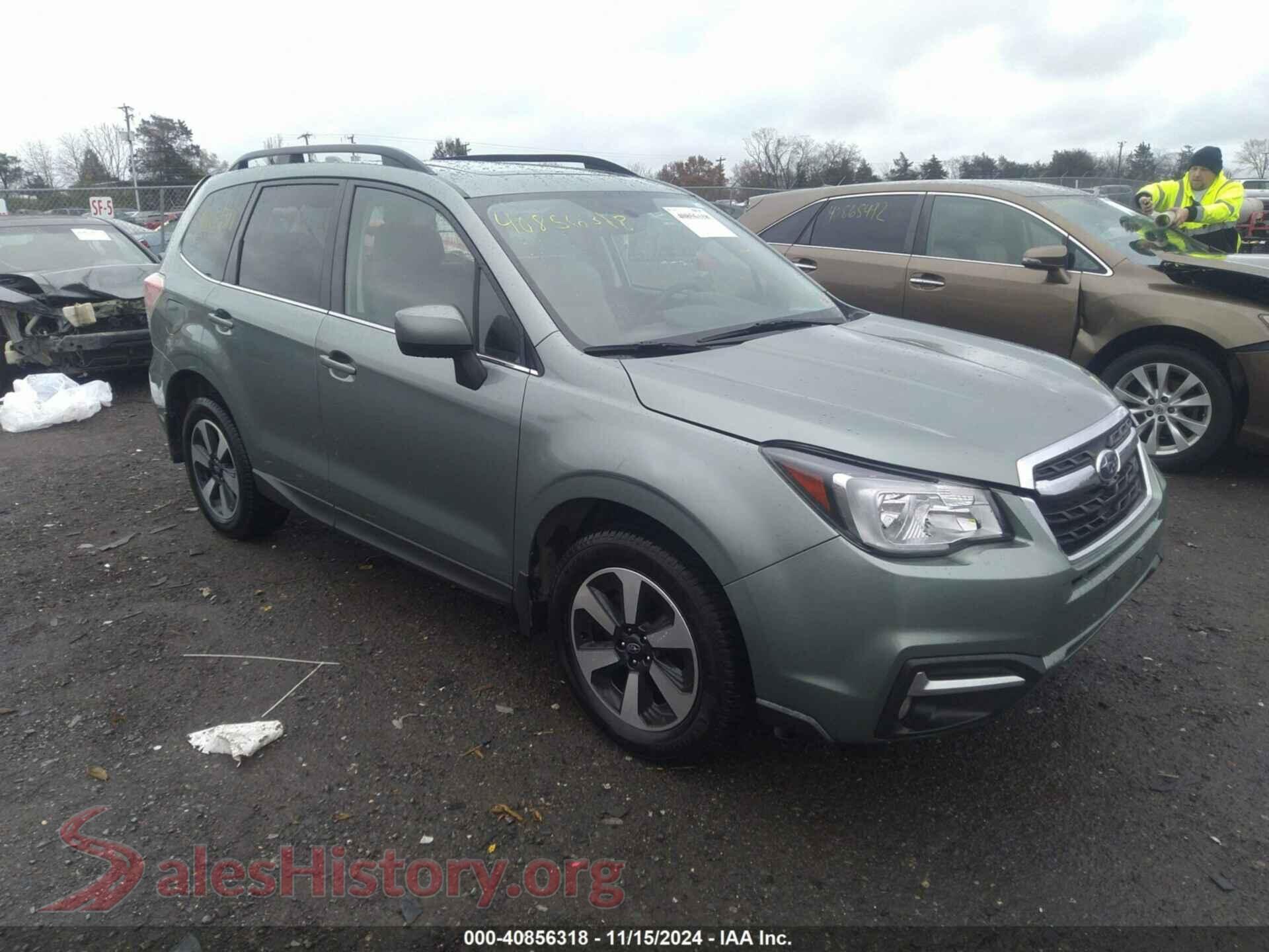 2018 SUBARU FORESTER — VIN JF2SJAJC5JH438859