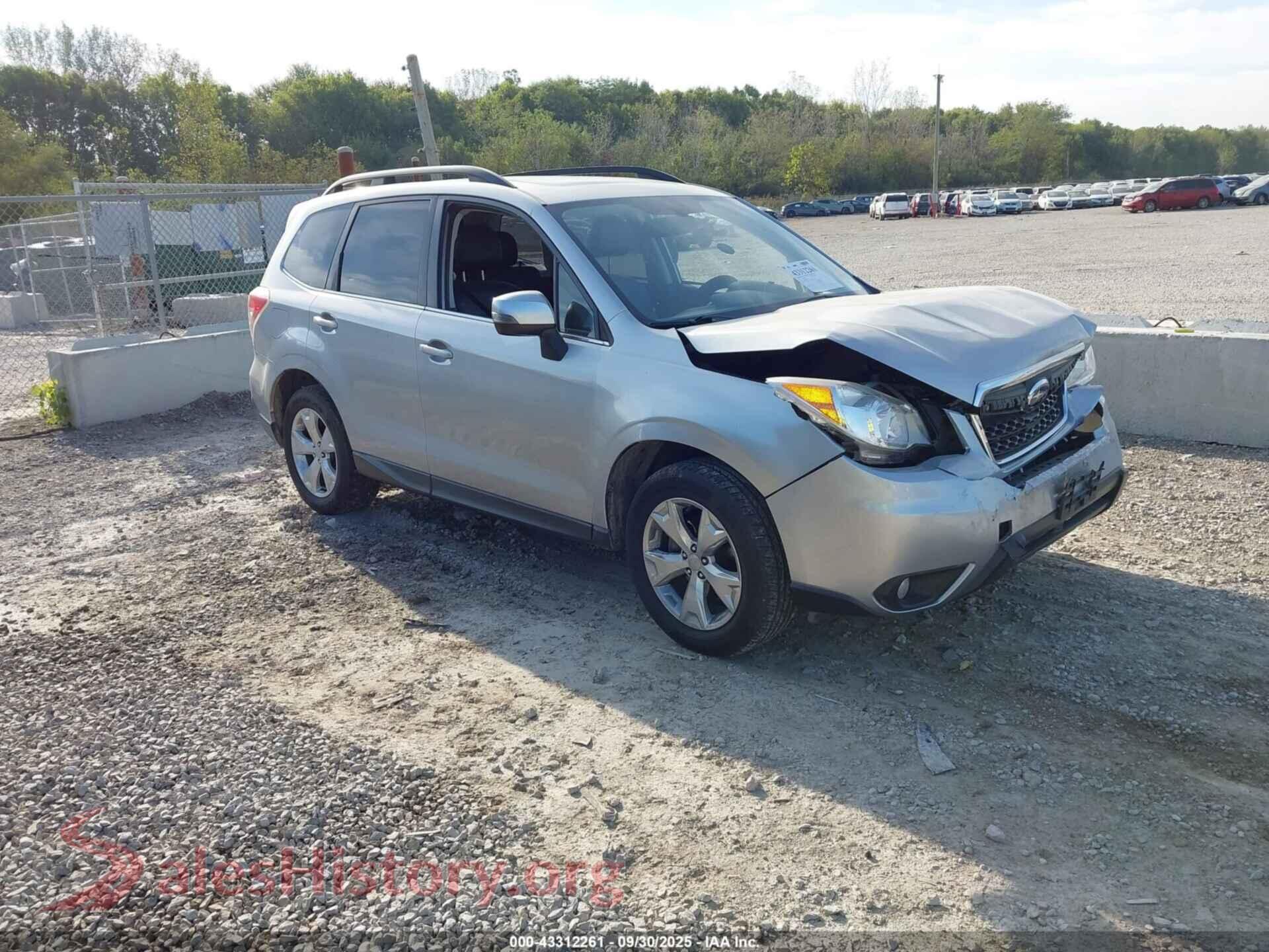 2014 SUBARU FORESTER — VIN JF2SJAMC6EH482970