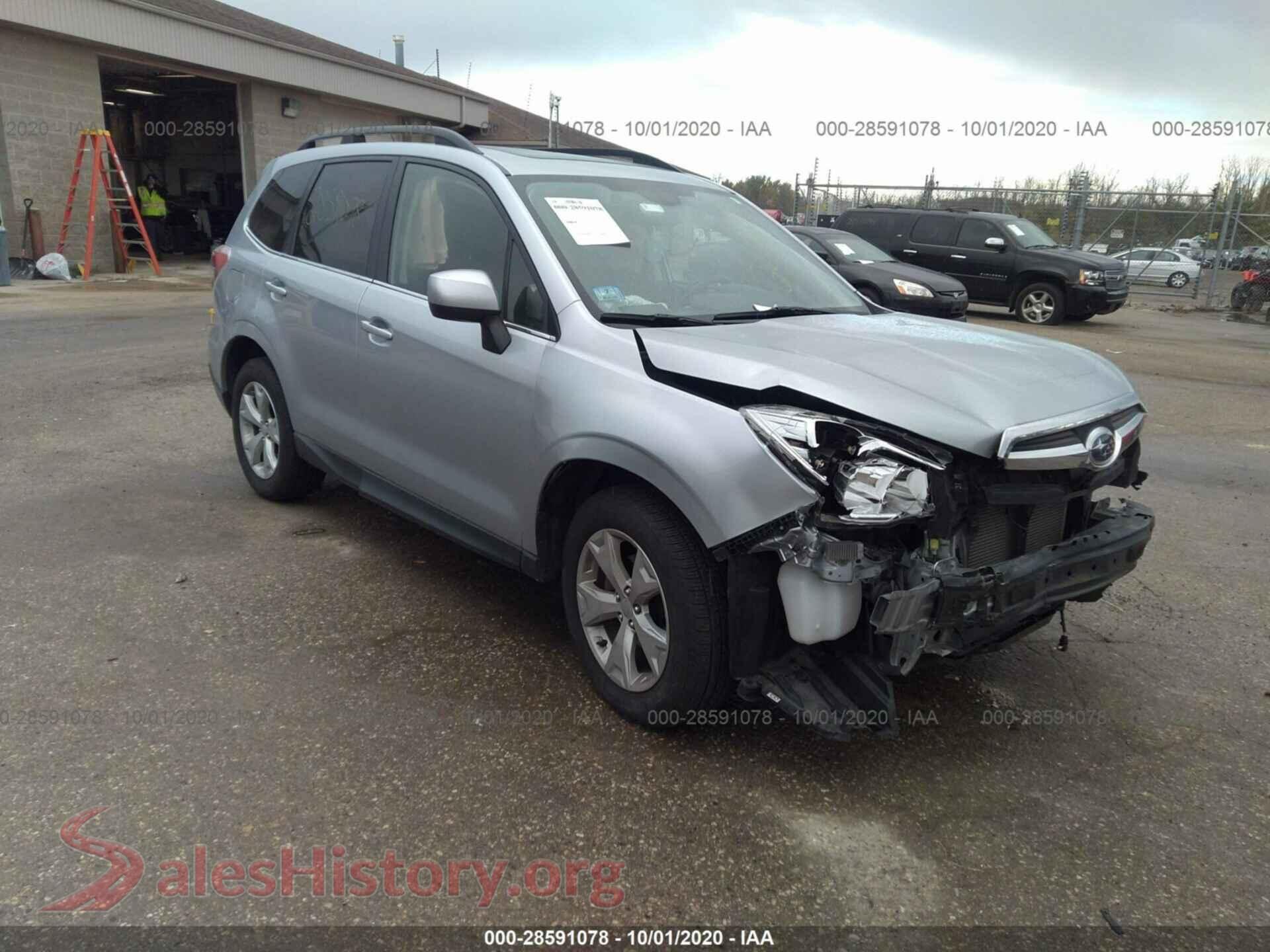 2015 SUBARU FORESTER — VIN JF2SJARC0FH587692