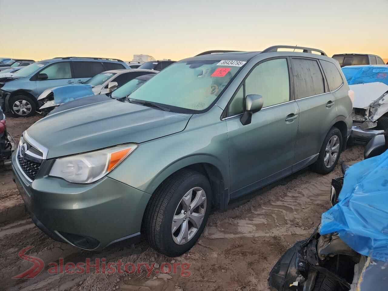 2015 SUBARU FORESTER — VIN JF2SJARC3FH412272