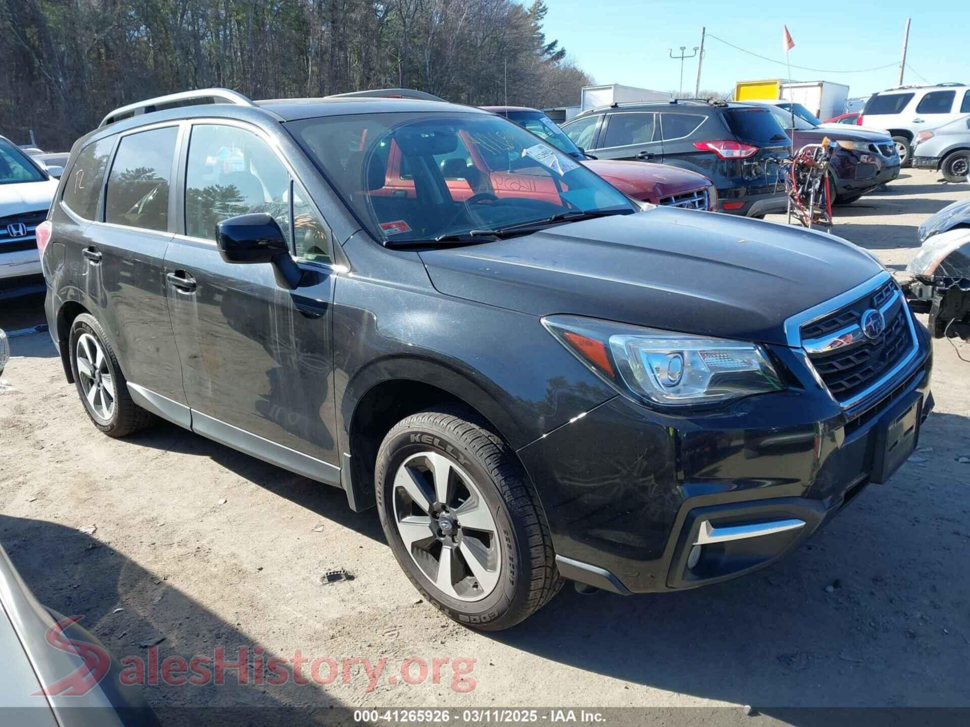 2018 SUBARU FORESTER — VIN JF2SJARC3JH426861