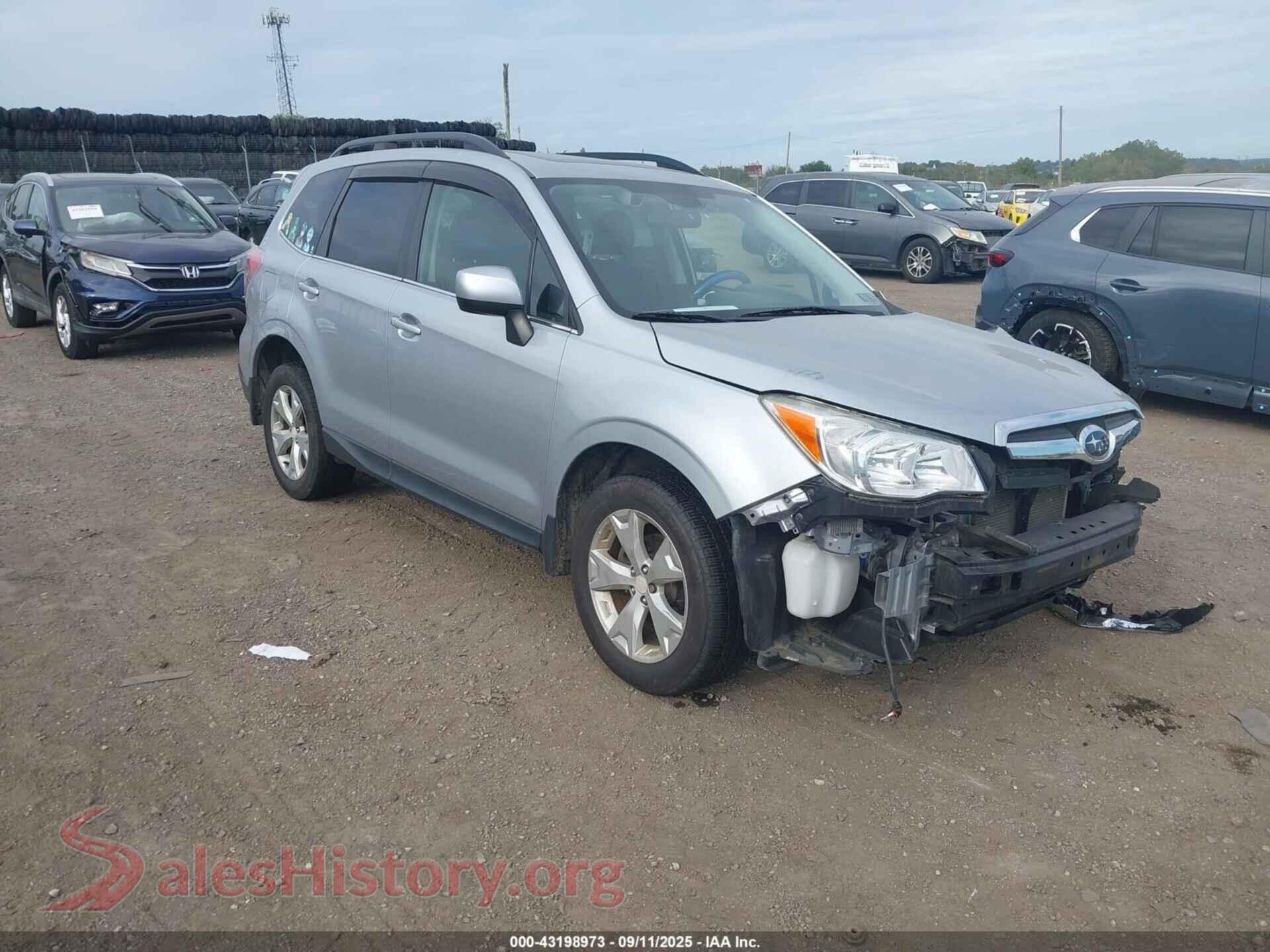 2015 SUBARU FORESTER — VIN JF2SJARC5FH562397