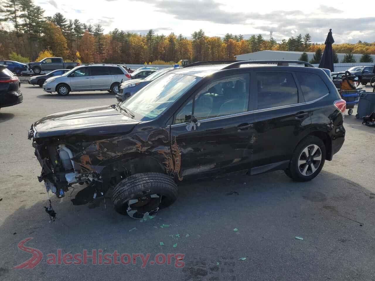 2018 SUBARU FORESTER — VIN JF2SJARCXJH448162