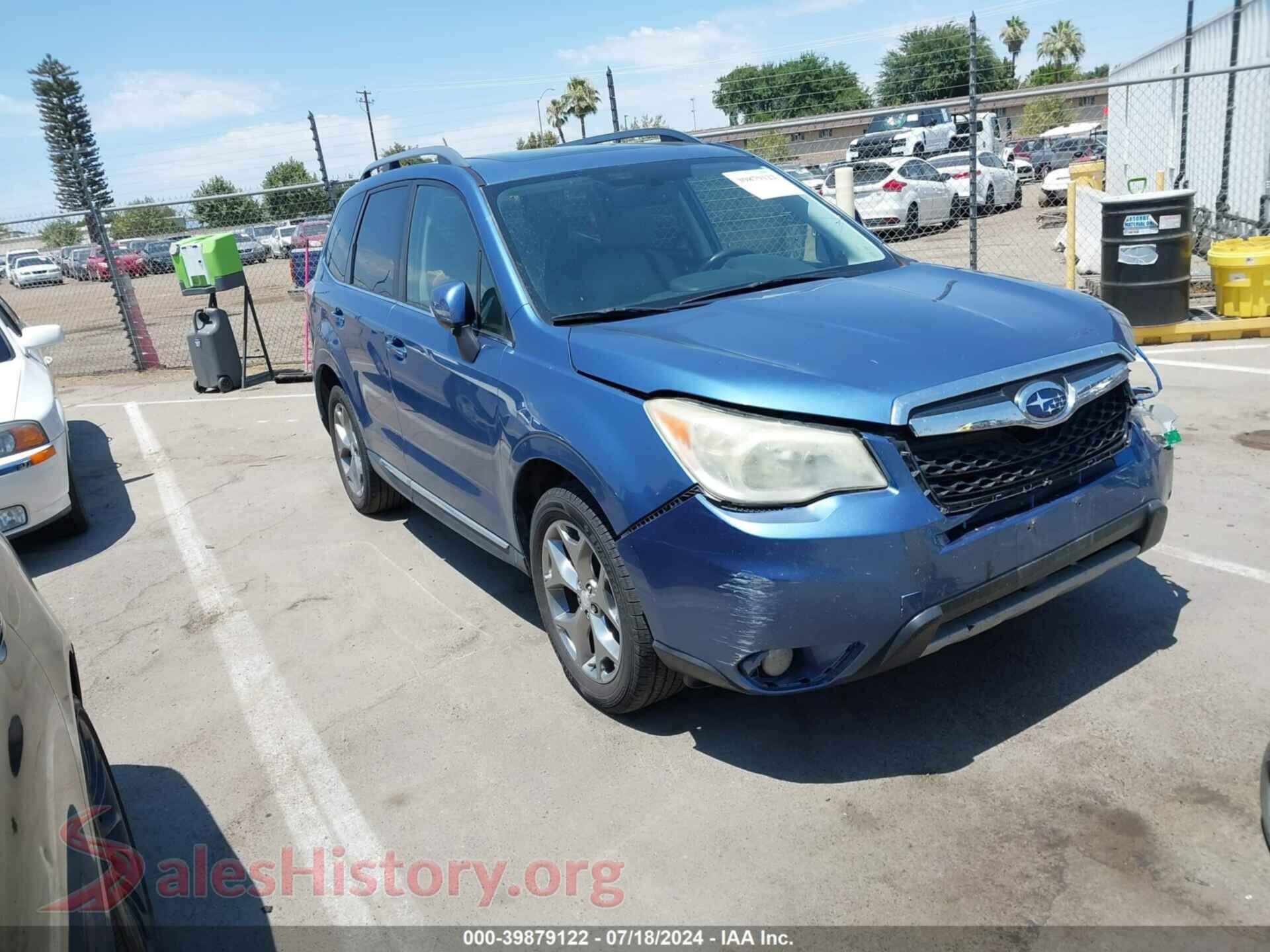 2015 SUBARU FORESTER — VIN JF2SJAUC0FH518928