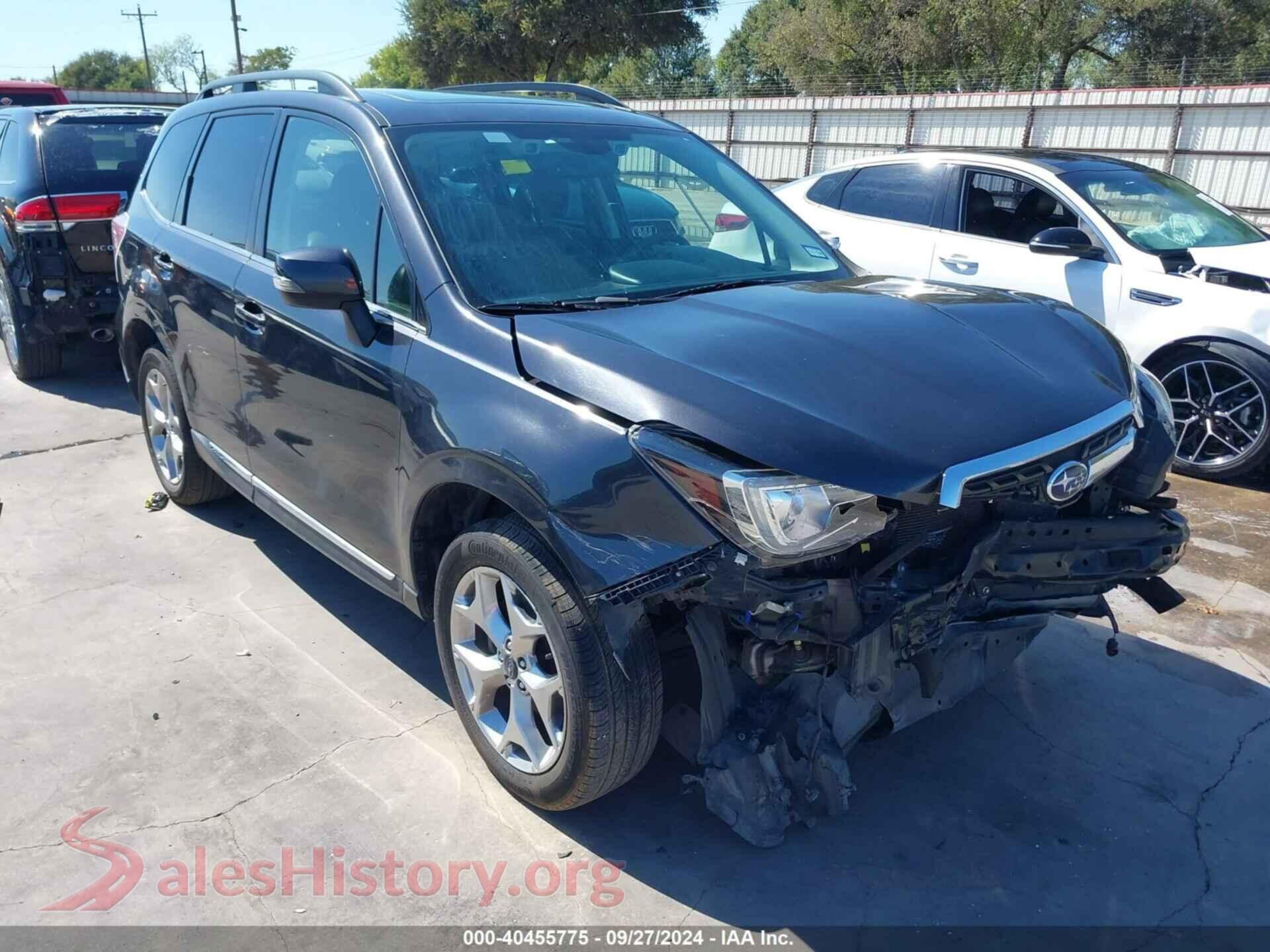 2018 SUBARU FORESTER — VIN JF2SJAWC3JH401382