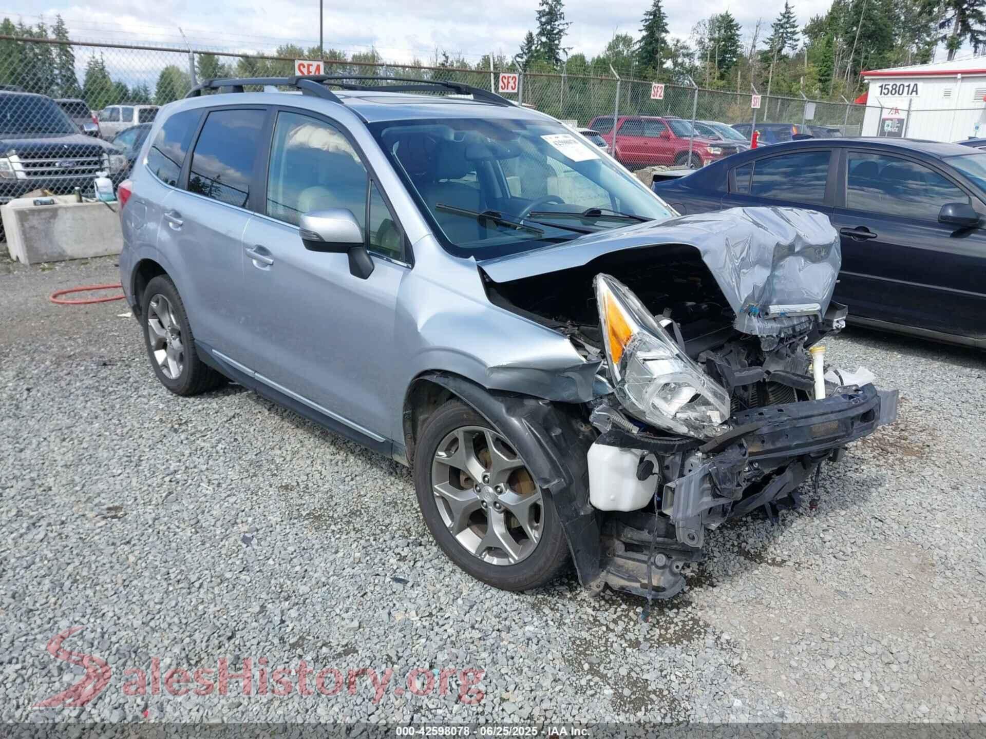 2016 SUBARU FORESTER — VIN JF2SJAXC4GH462618